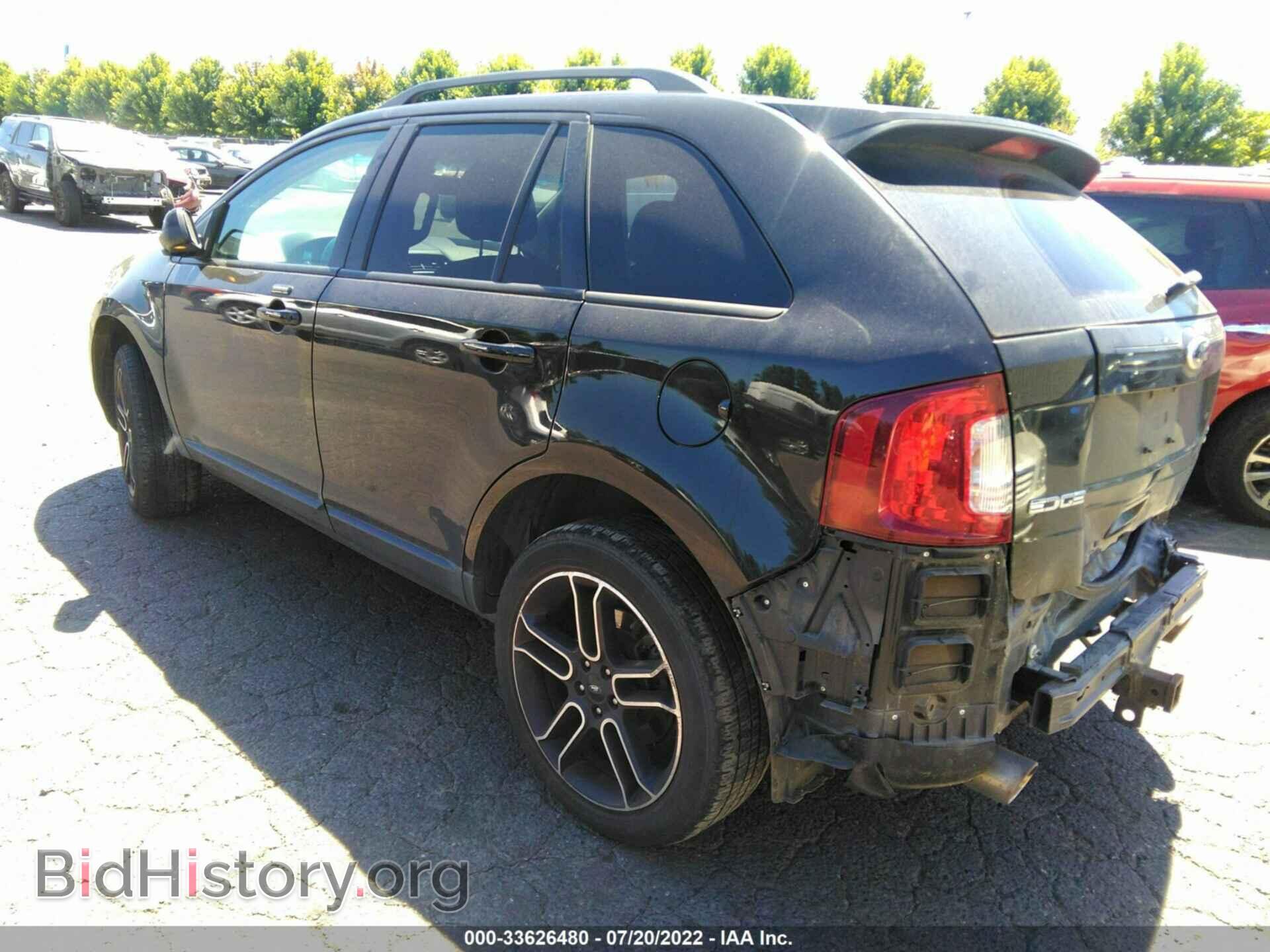2014 FORD EDGE - VIN: 2FMDK4JC9EBB31330 - Фото 3