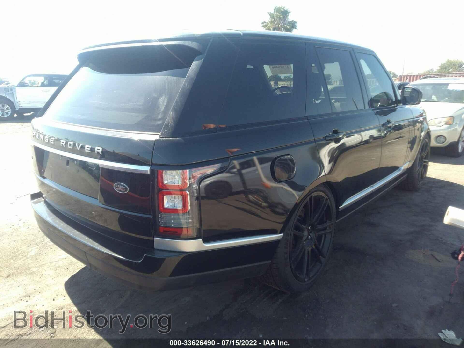 2014 LAND ROVER RANGE ROVER - VIN: SALGS2WFXEA160610 - Фото 4
