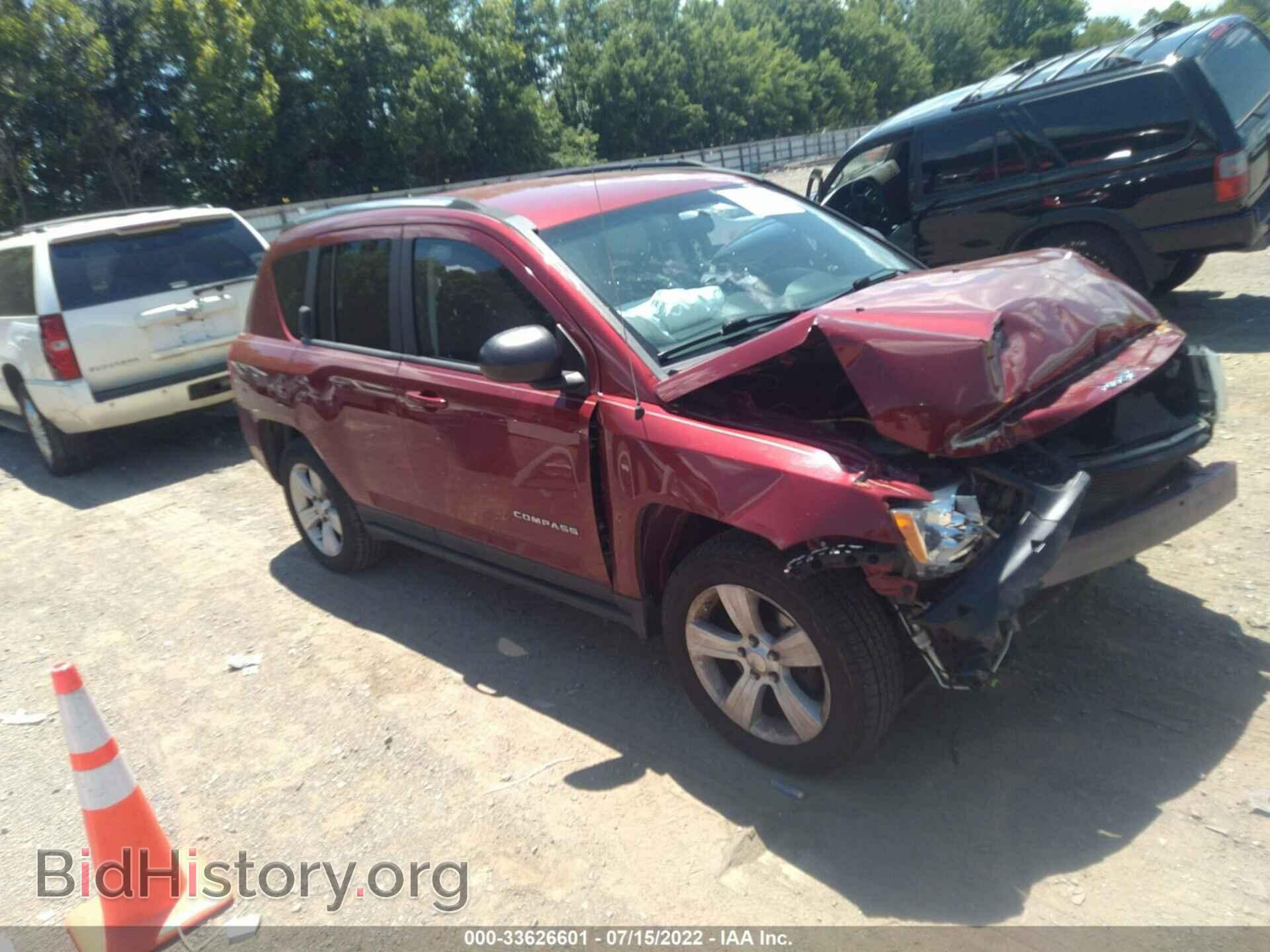 Фотография 1C4NJDBB5CD584255 - JEEP COMPASS 2012