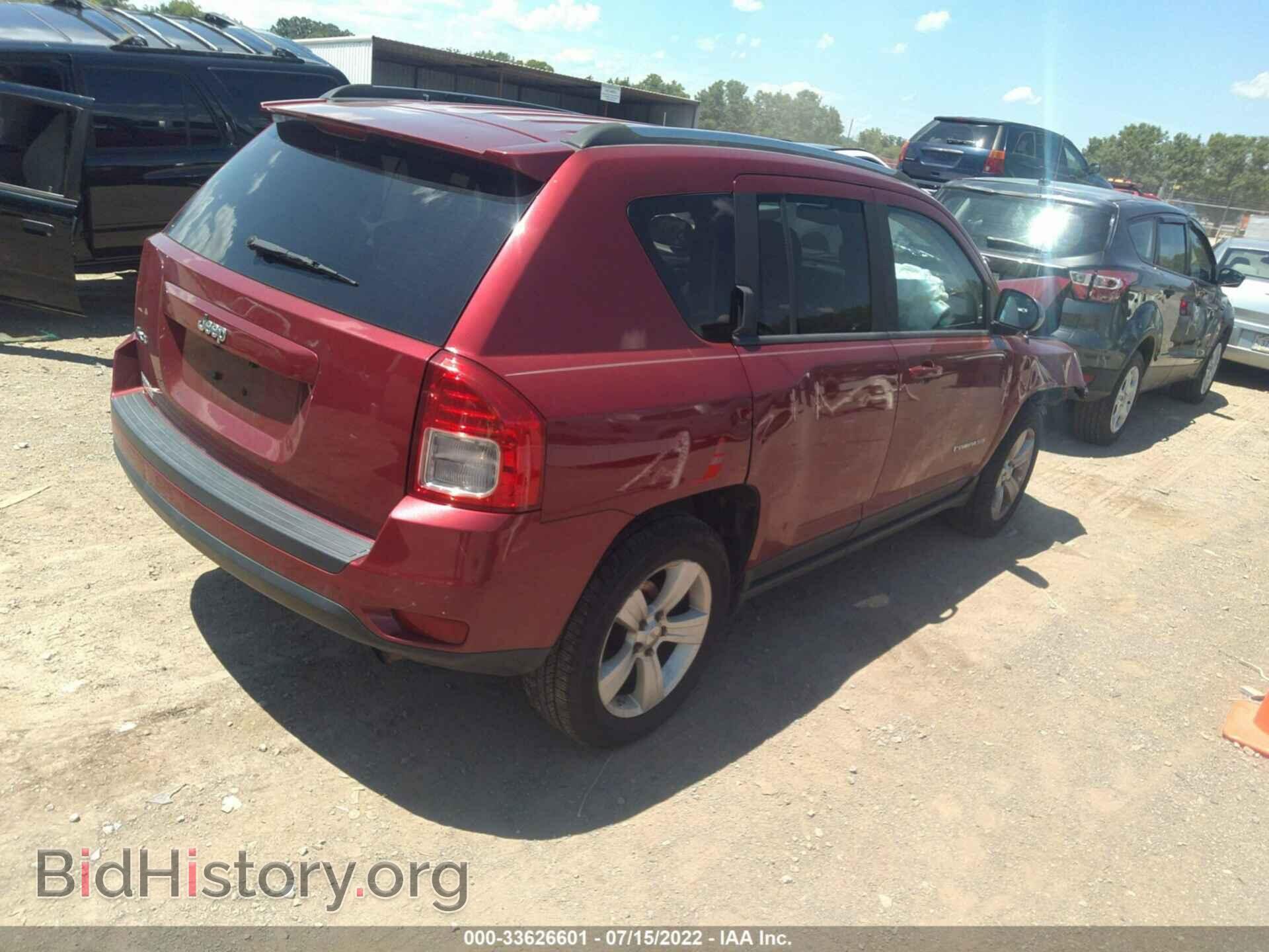 2012 JEEP COMPASS - VIN: 1C4NJDBB5CD584255 - Фото 4