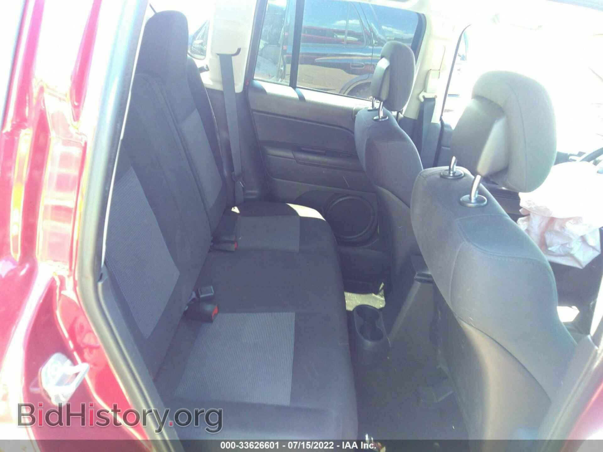 2012 JEEP COMPASS - VIN: 1C4NJDBB5CD584255 - Фото 8