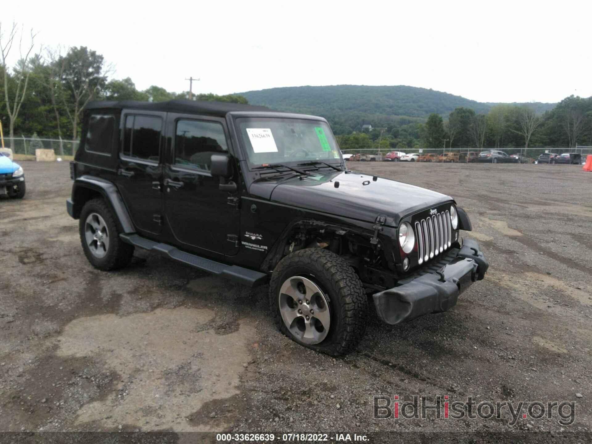 Photo 1C4BJWEG5GL154873 - JEEP WRANGLER UNLIMITED 2016