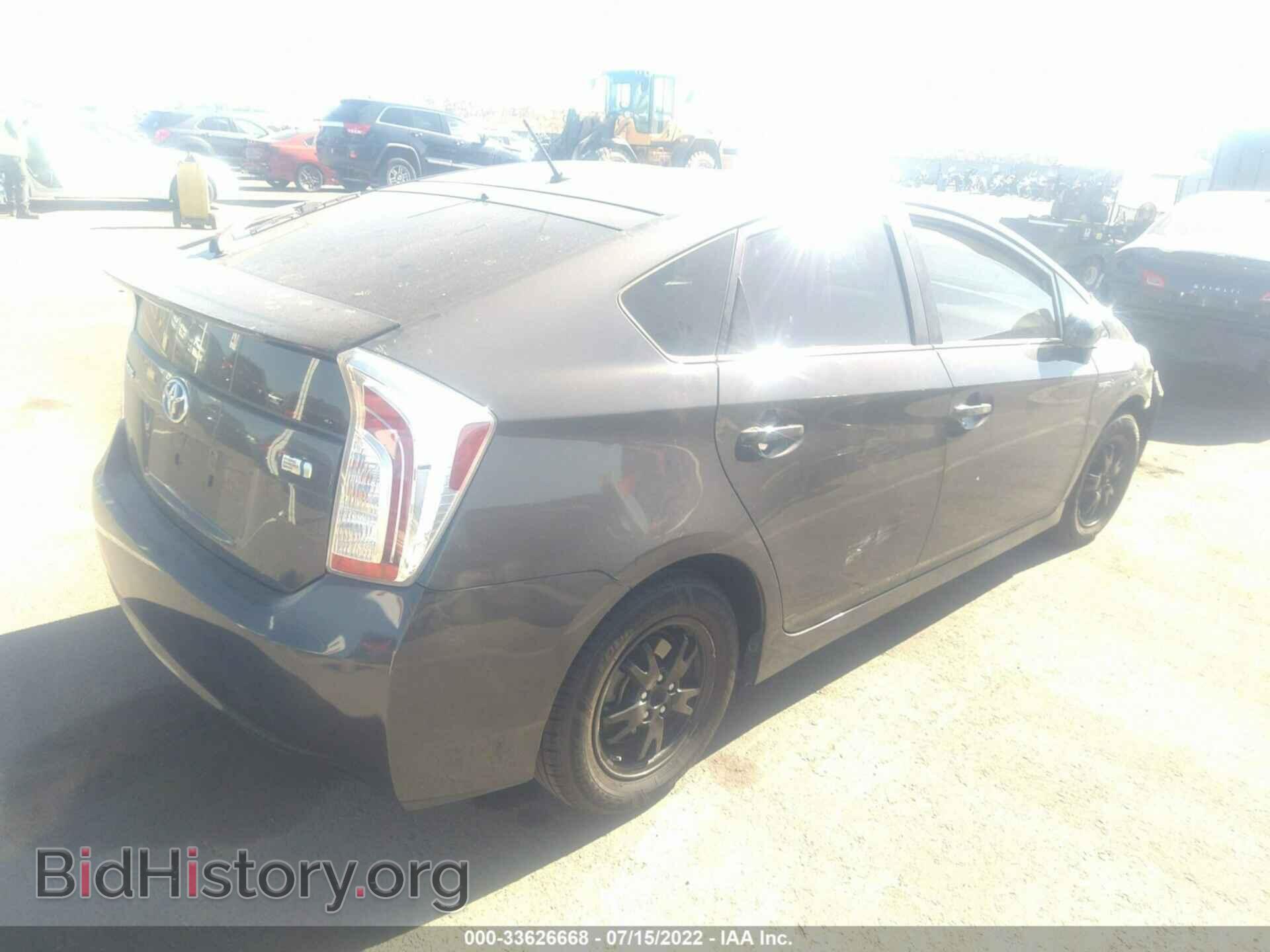 2014 TOYOTA PRIUS - VIN: JTDKN3DUXE1810049 - Фото 4