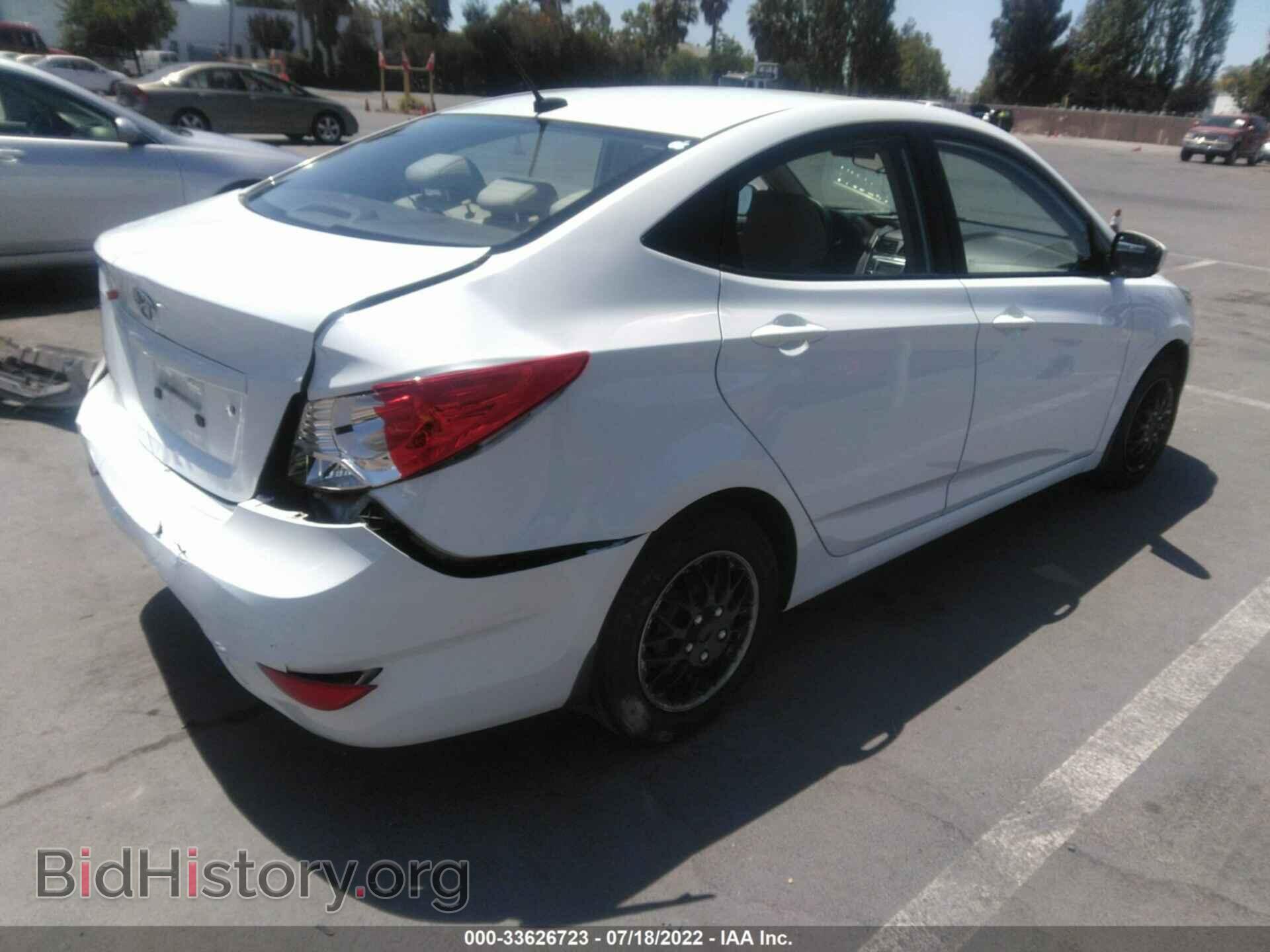 2013 HYUNDAI ACCENT - VIN: KMHCT4AE3DU413269 - Фото 4
