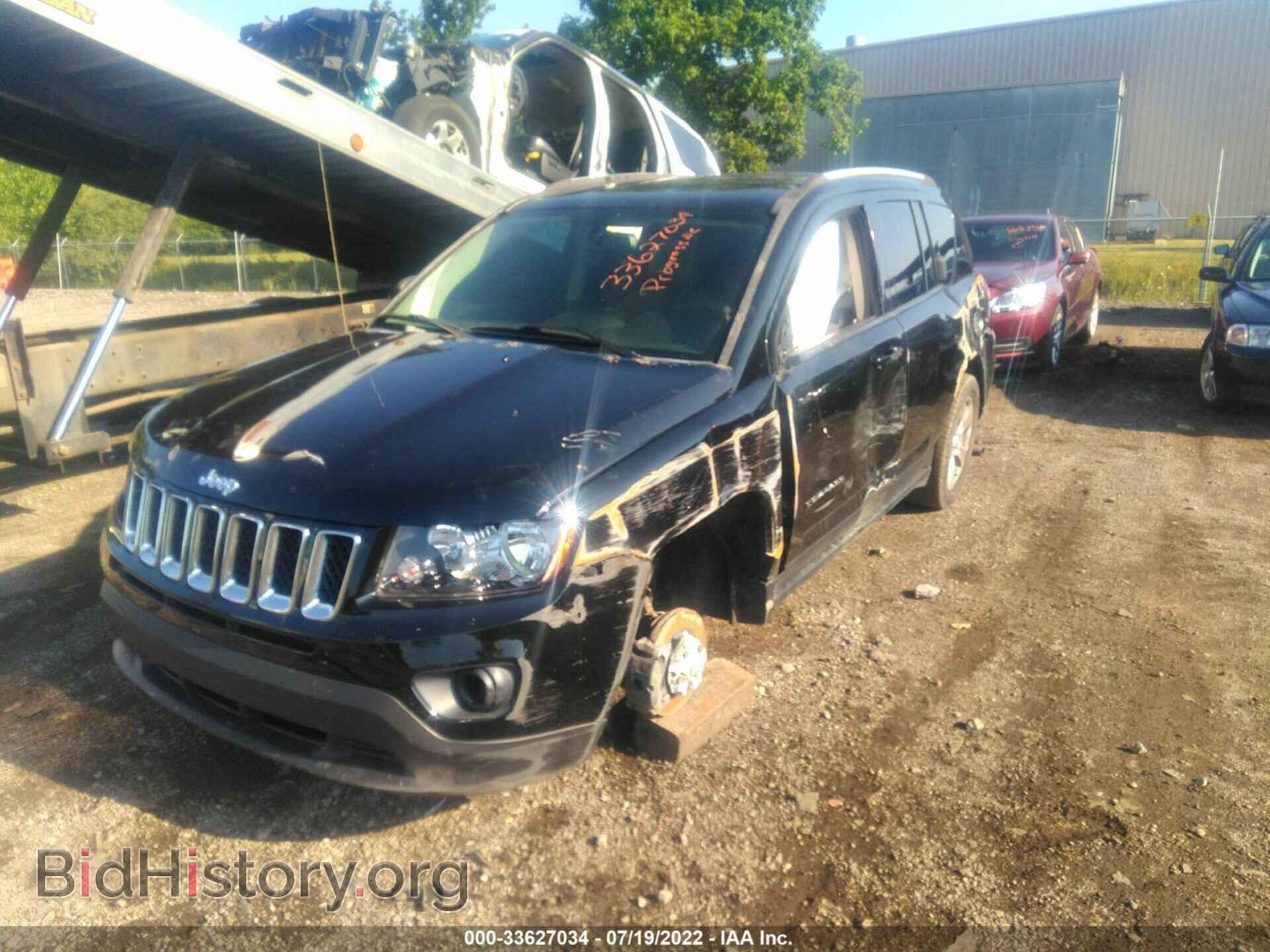 2016 JEEP COMPASS - VIN: 1C4NJCBAXGD753550 - Фото 2