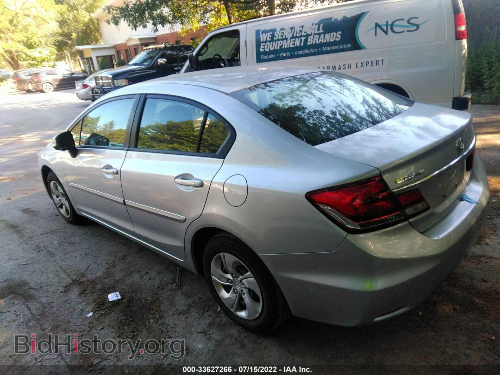 2013 HONDA CIVIC SDN - VIN: 2HGFB2F57DH542007 - Фото 3