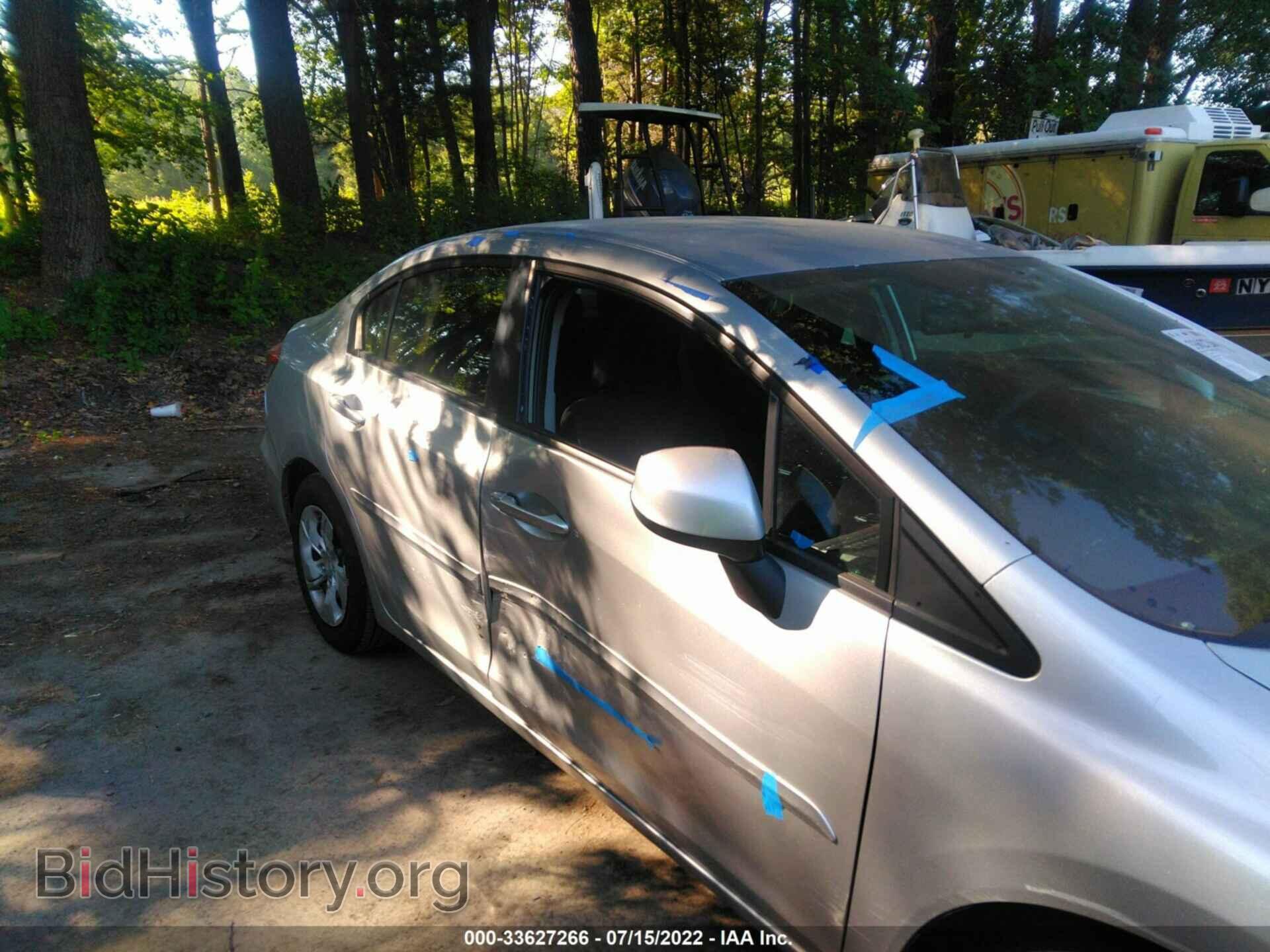 2013 HONDA CIVIC SDN - VIN: 2HGFB2F57DH542007 - Фото 6