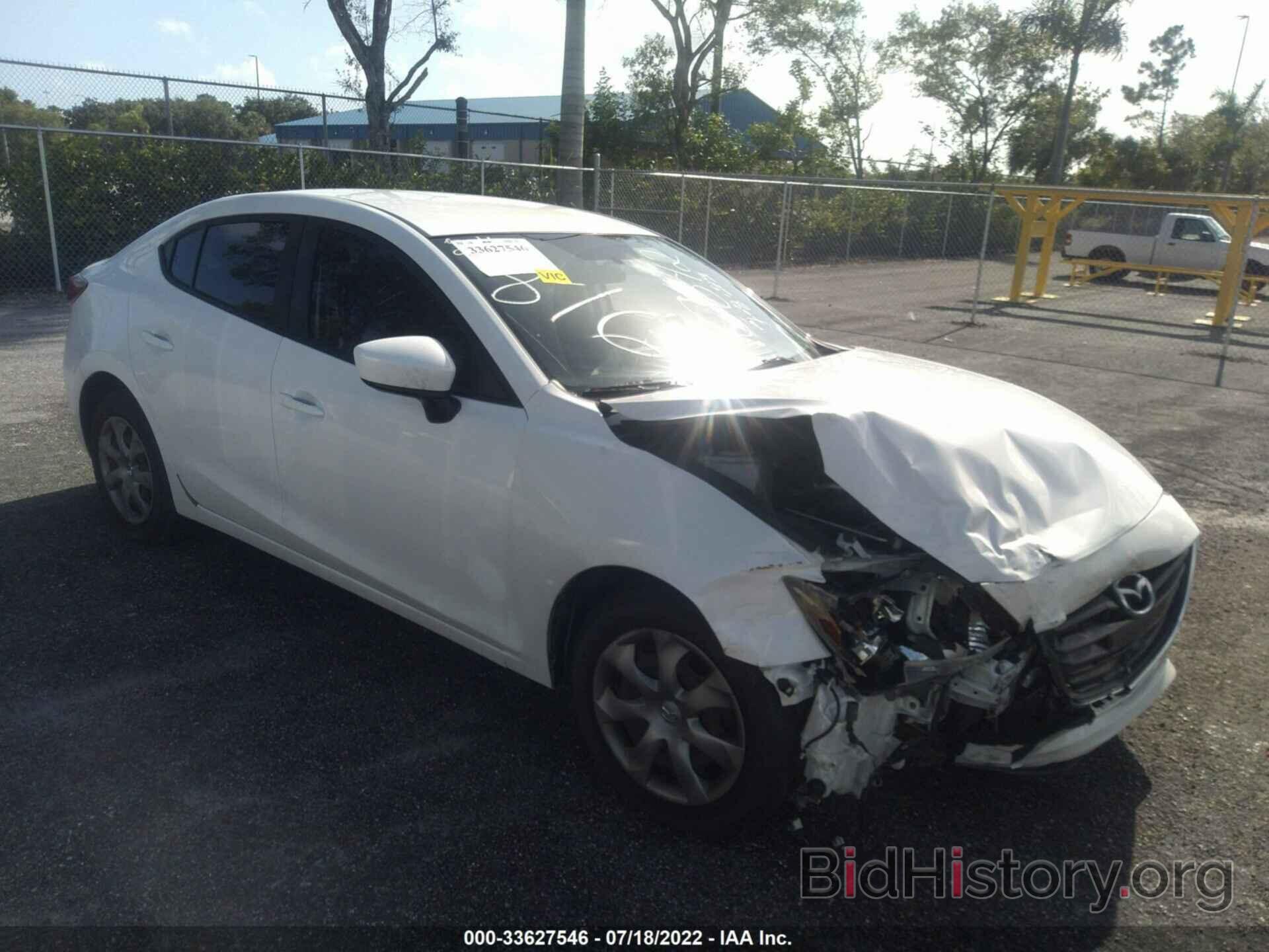 Photo JM1BM1U75E1170642 - MAZDA MAZDA3 2014