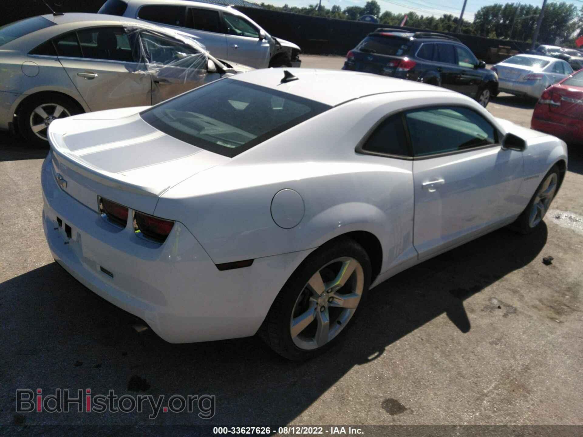 2012 CHEVROLET CAMARO - VIN: 2G1FA1E35C9148096 - Фото 4