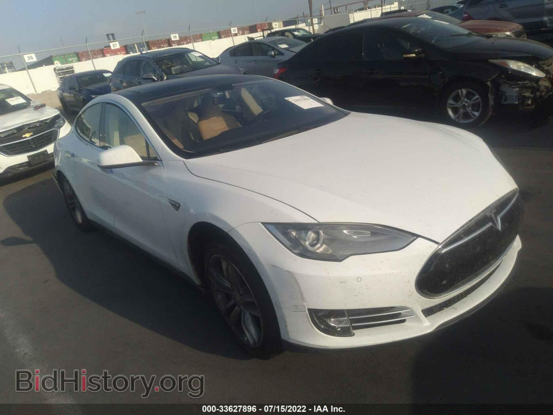 Photo 5YJSA1H11EFP30663 - TESLA MODEL S 2014