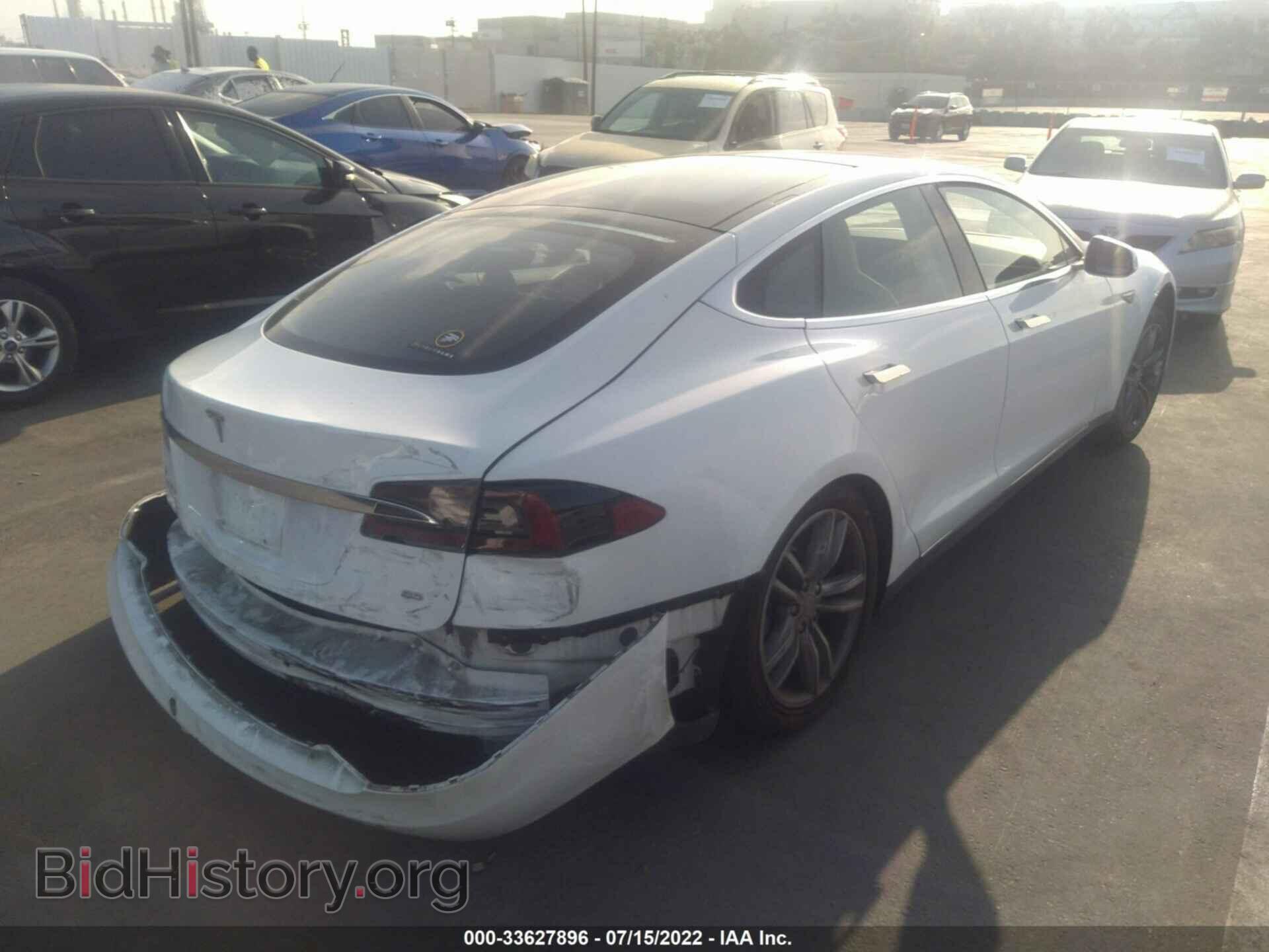 2014 TESLA MODEL S - VIN: 5YJSA1H11EFP30663 - Photo 4