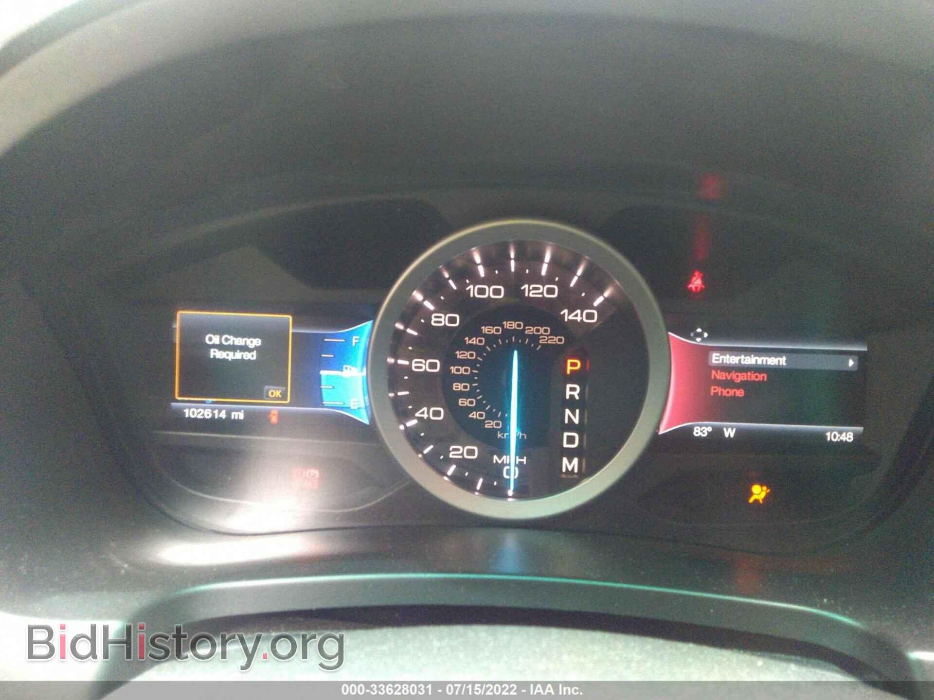 2014 FORD EXPLORER - VIN: 1FM5K8D85EGA15585 - Фото 7
