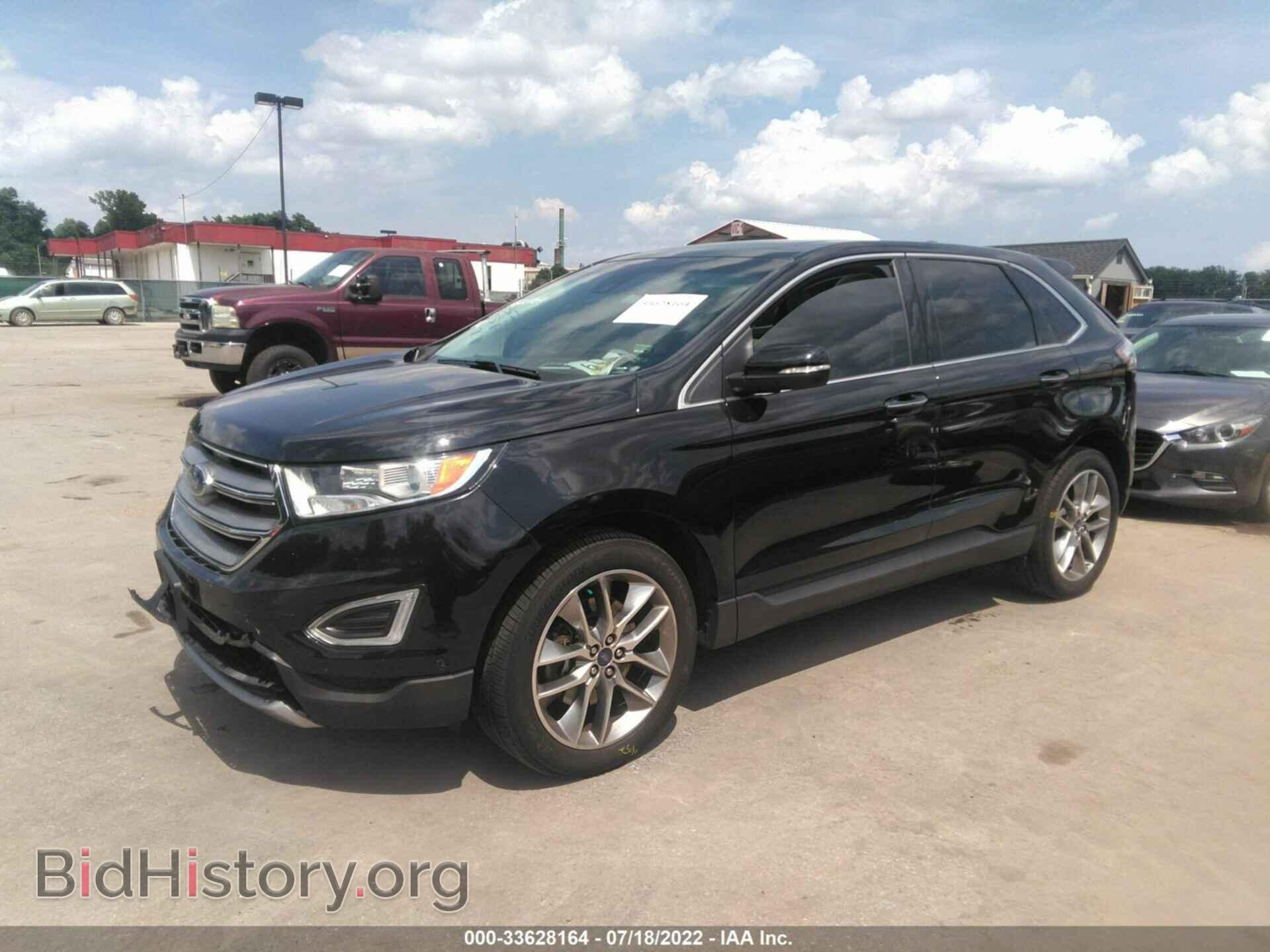 2016 FORD EDGE - VIN: 2FMPK4K97GBB09782 - Фото 2