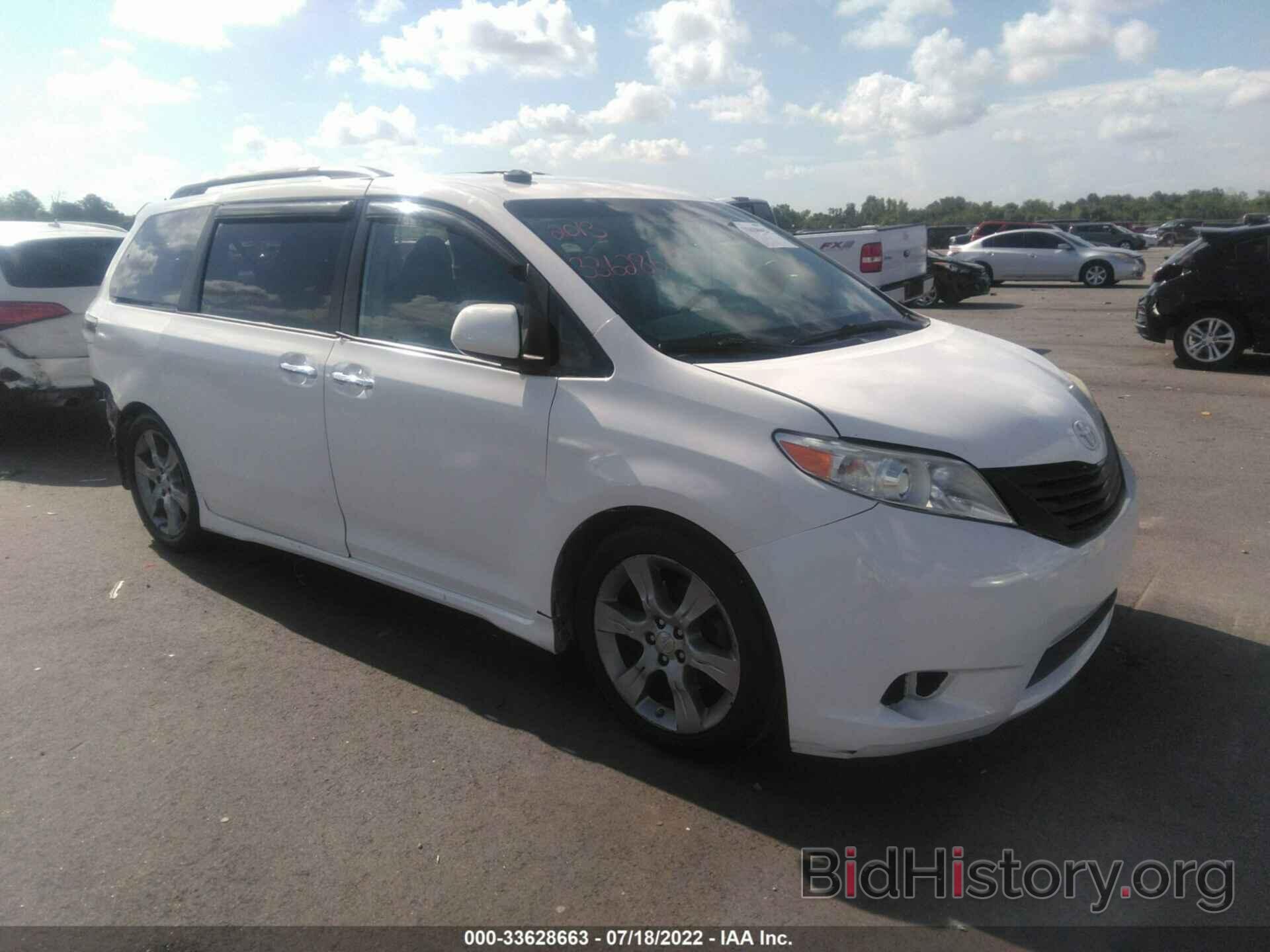 Photo 5TDXK3DC8DS286312 - TOYOTA SIENNA 2013