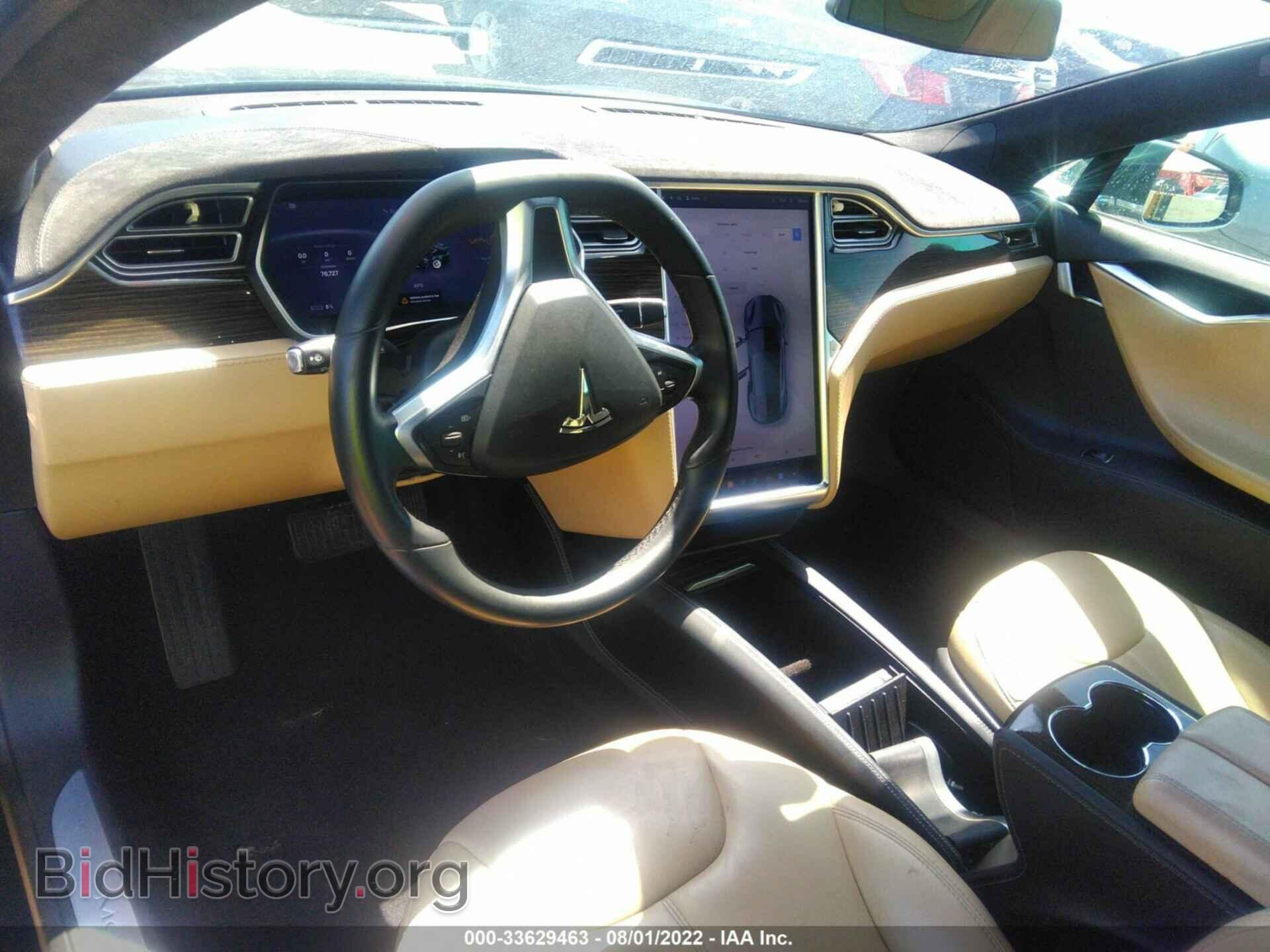 2014 TESLA MODEL S - VIN: 5YJSA1H1XEFP60826 - Фото 5