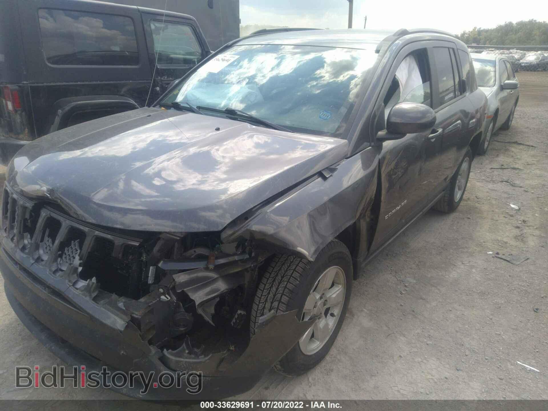 2017 JEEP COMPASS - VIN: 1C4NJCEA4HD146606 - Фото 2