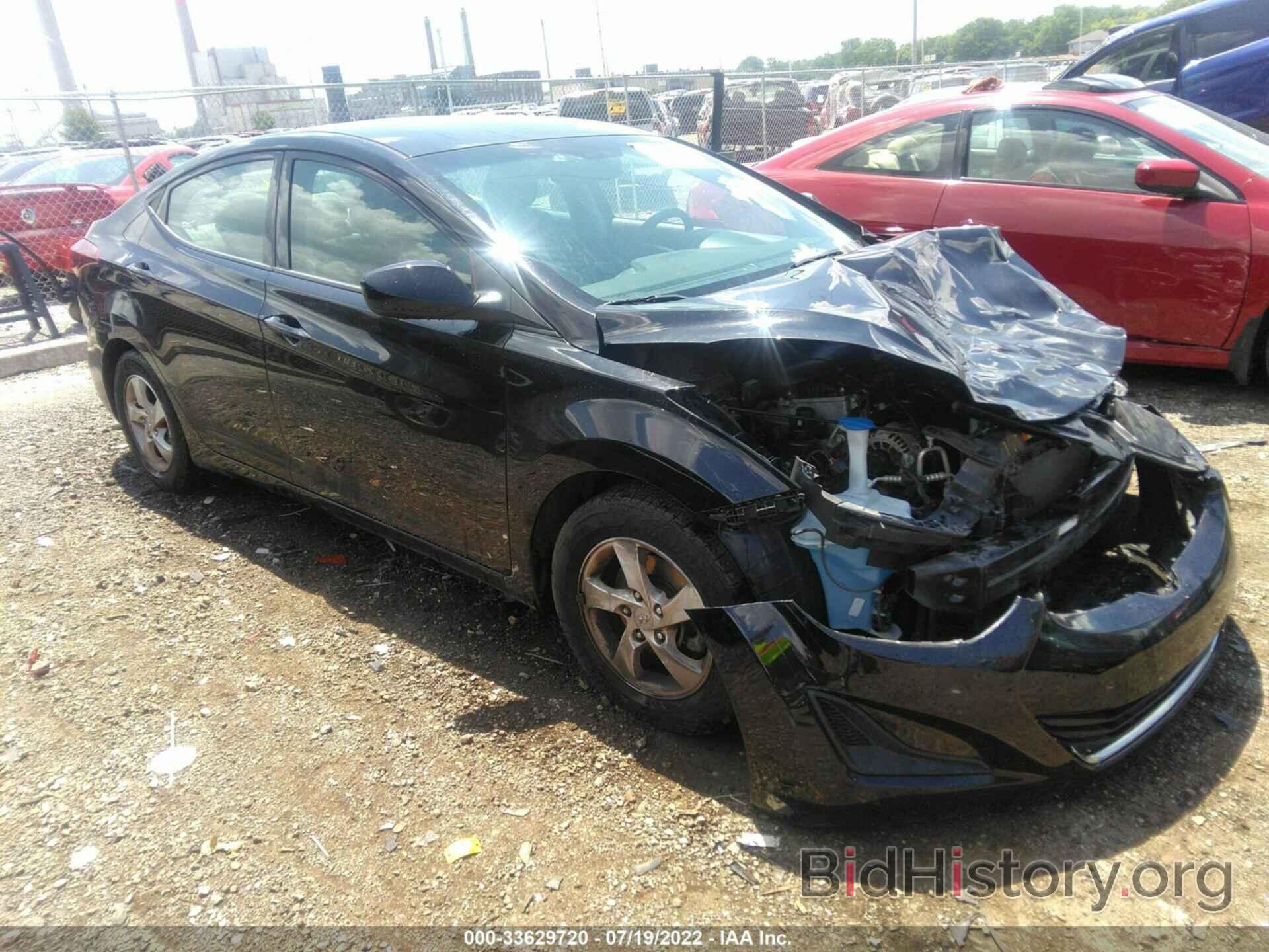 Photo 5NPDH4AE8FH582694 - HYUNDAI ELANTRA 2015