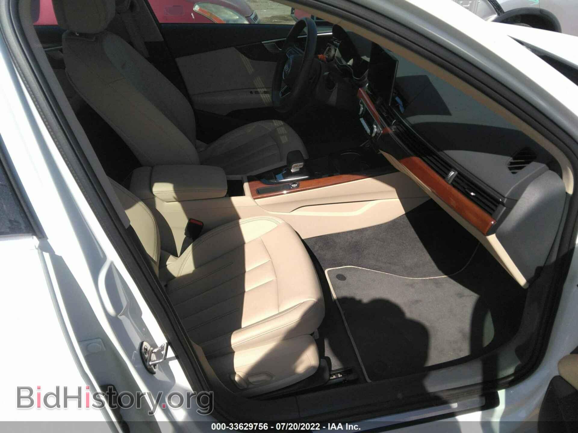 2020 AUDI A4 - VIN: WAUGMAF48LN012405 - Photo 5