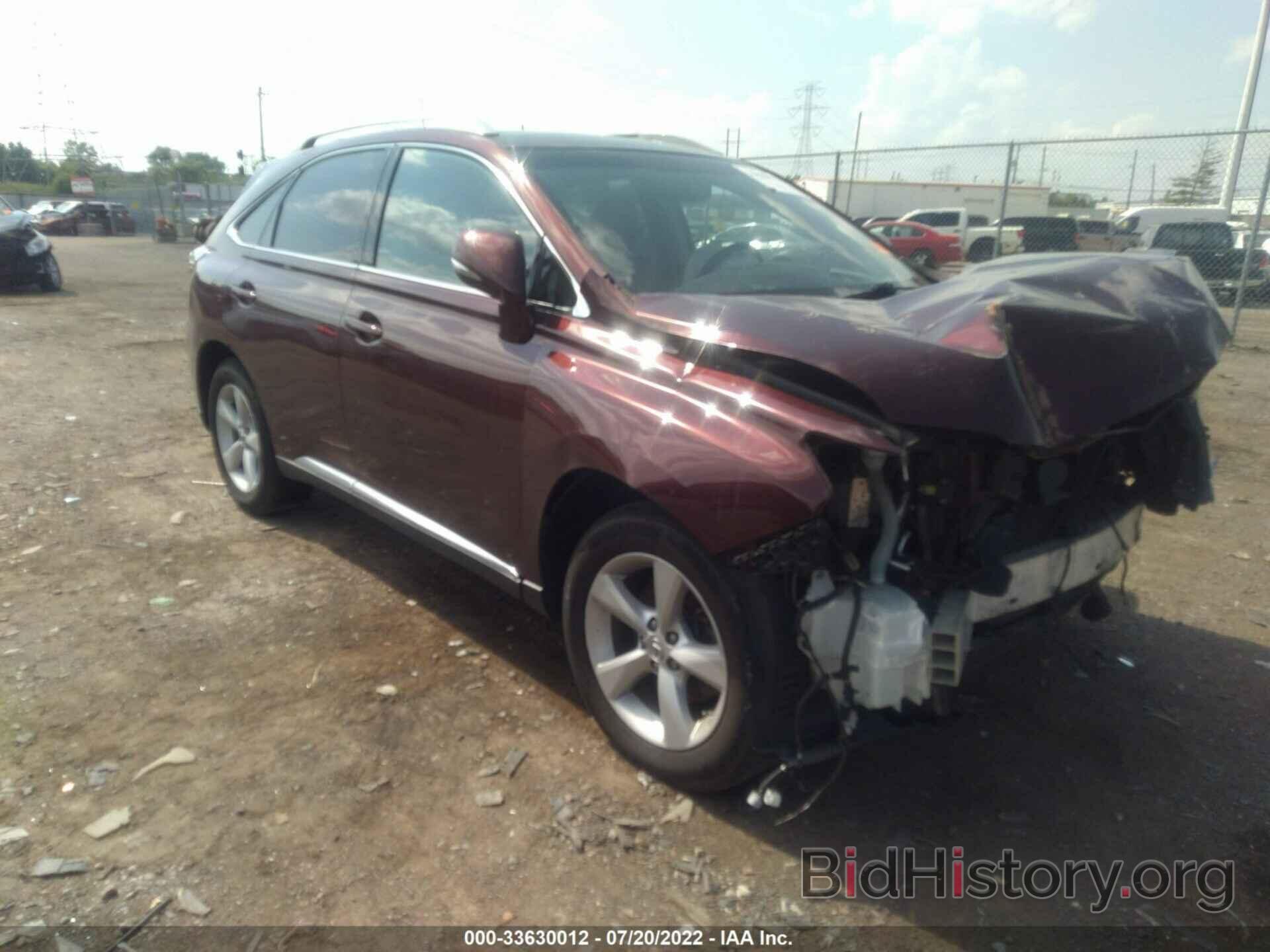 Фотография 2T2BK1BA4FC284595 - LEXUS RX 350 2015