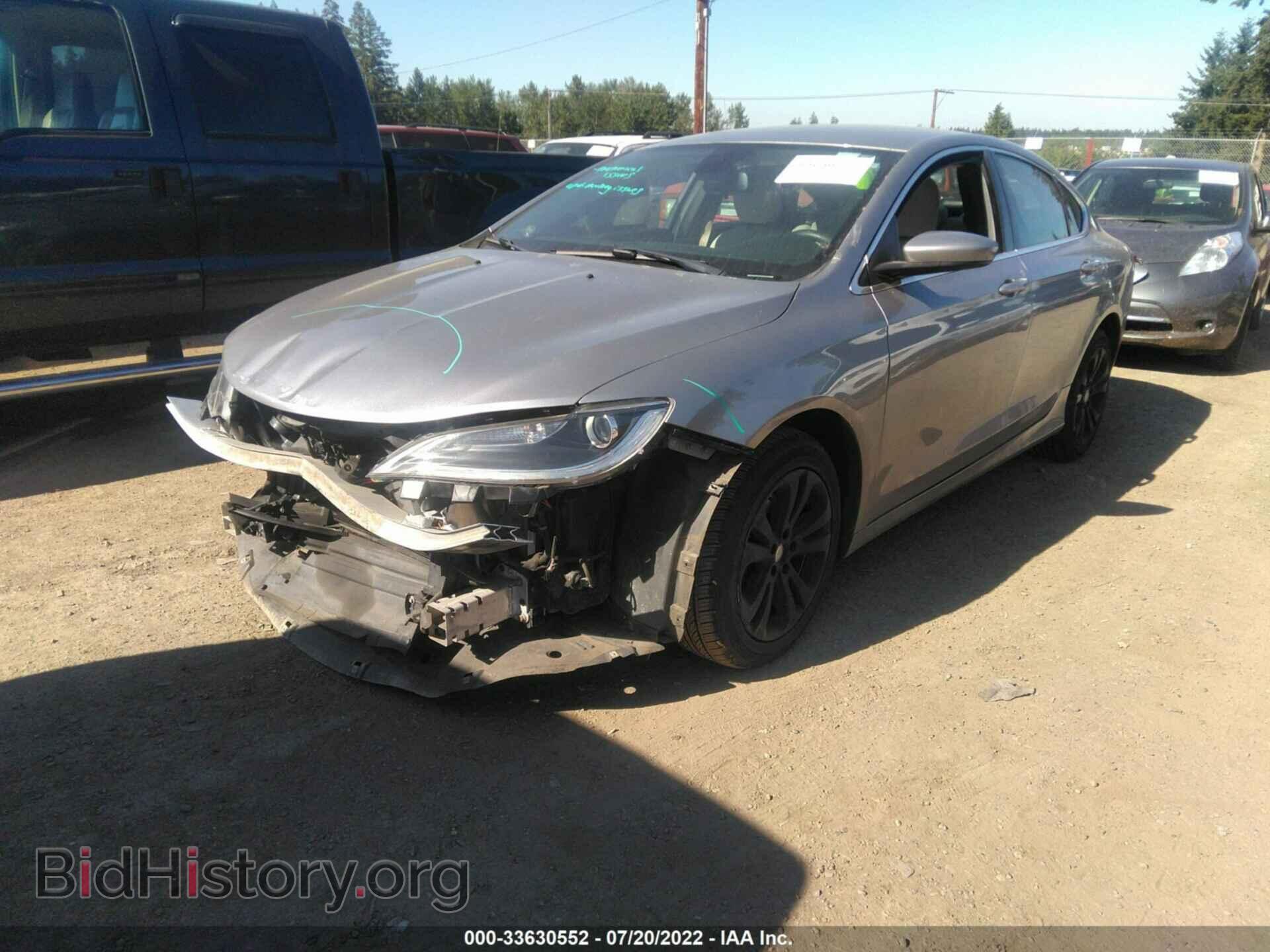 2016 CHRYSLER 200 - VIN: 1C3CCCAB5GN129441 - Фото 2