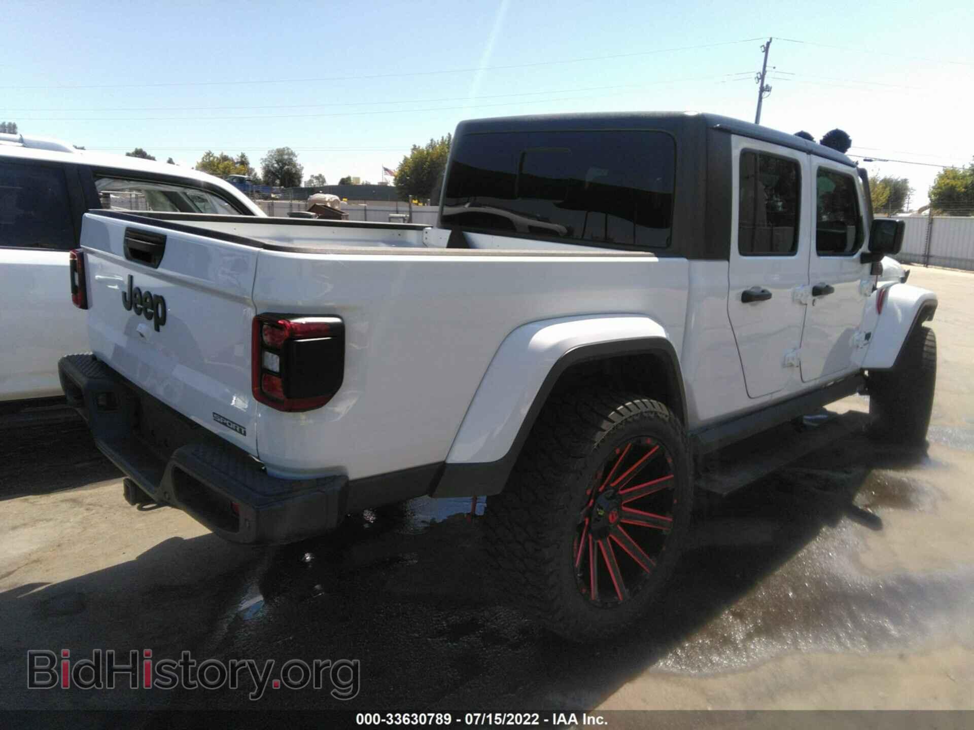 2021 JEEP GLADIATOR - VIN: 1C6HJTAGXML504967 - Фото 4