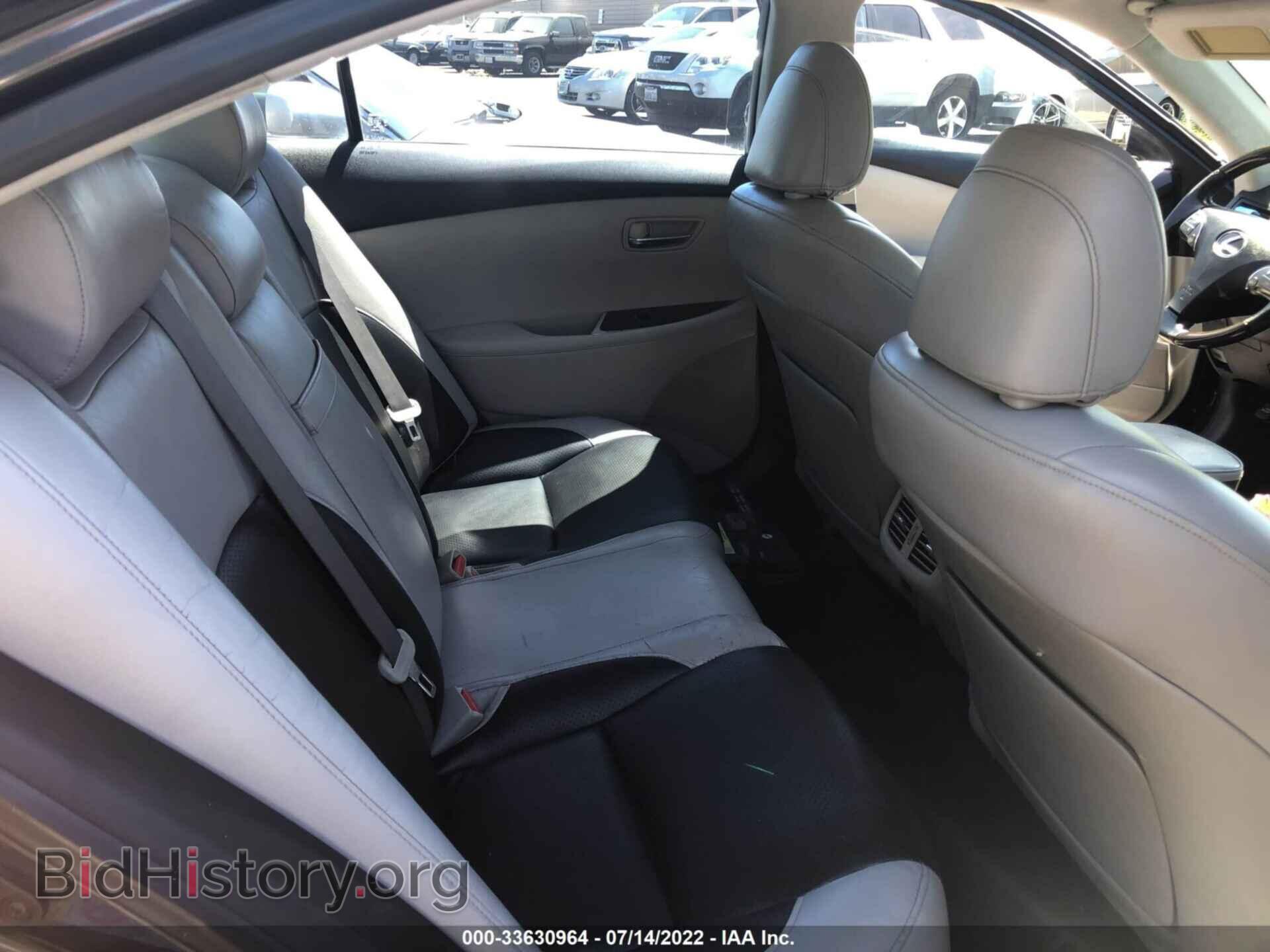 2010 LEXUS ES 350 - VIN: JTHBK1EG0A2374837 - Фото 8