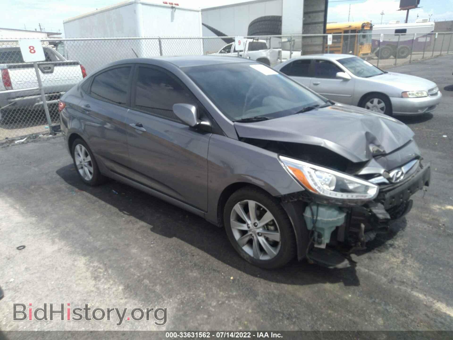 Photo KMHCU4AE2EU774748 - HYUNDAI ACCENT 2014