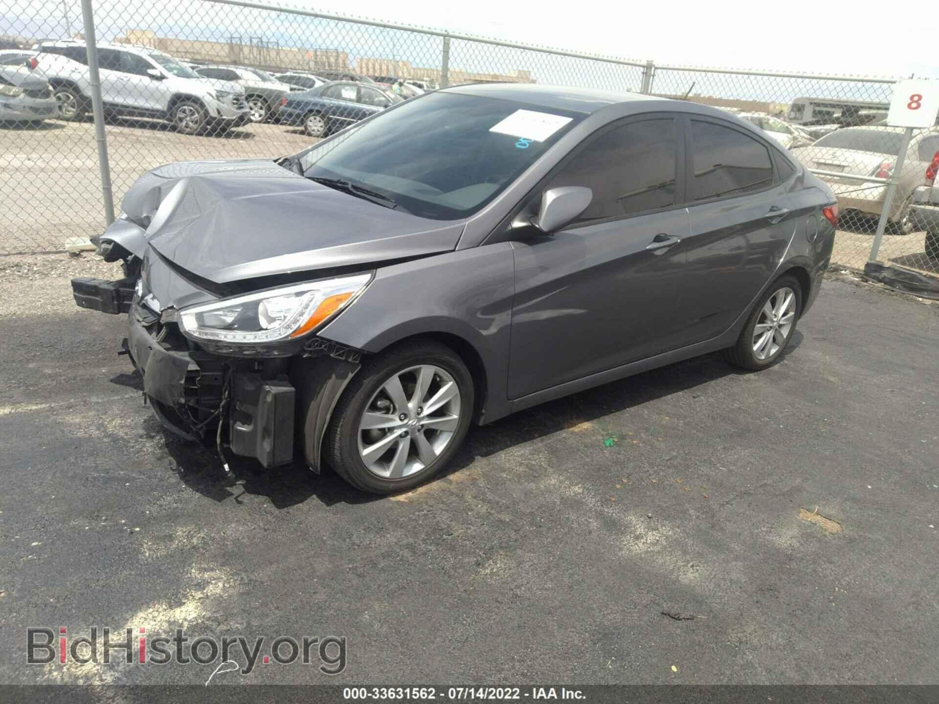 2014 HYUNDAI ACCENT - VIN: KMHCU4AE2EU774748 - Фото 2