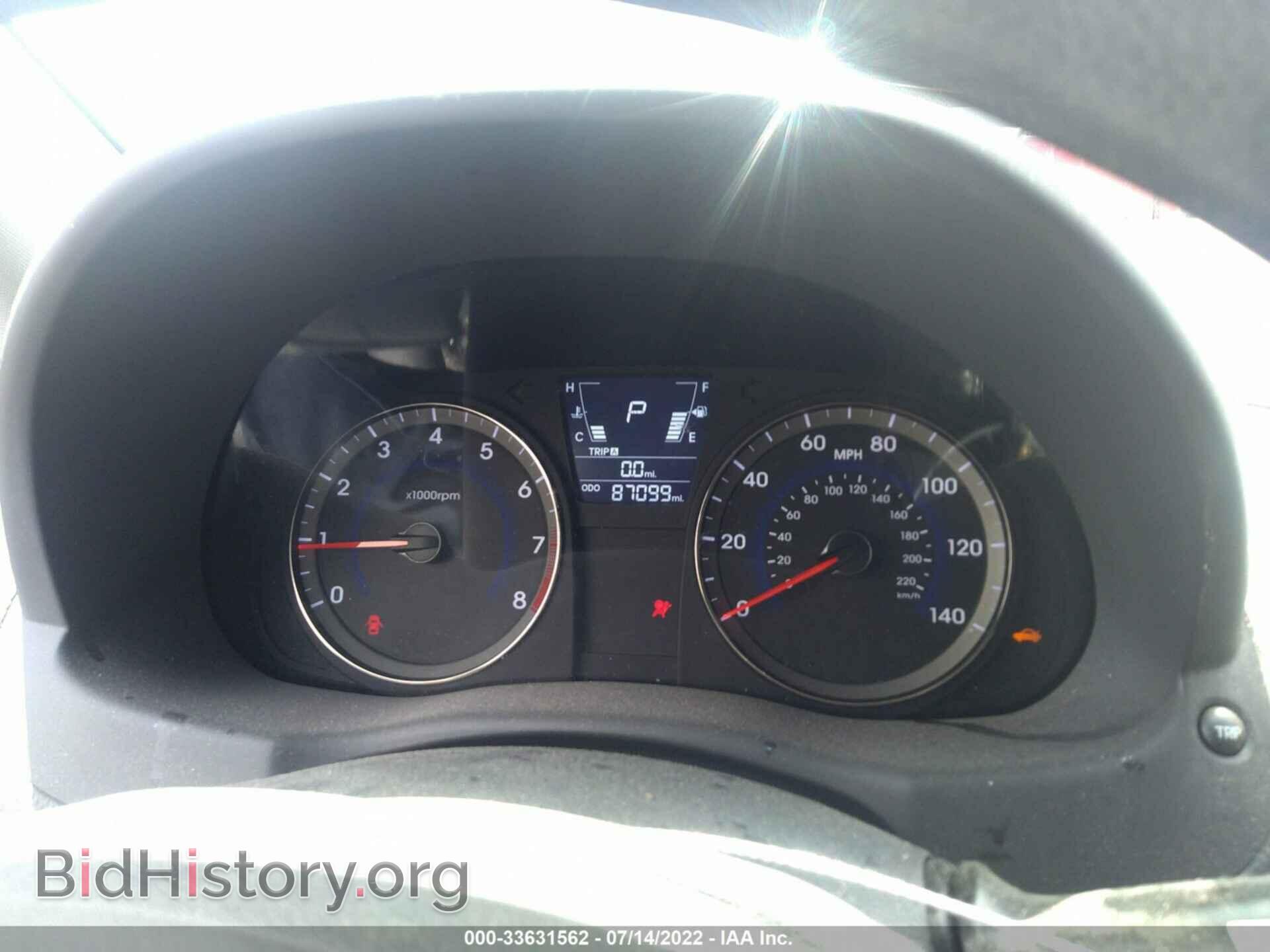 2014 HYUNDAI ACCENT - VIN: KMHCU4AE2EU774748 - Фото 7