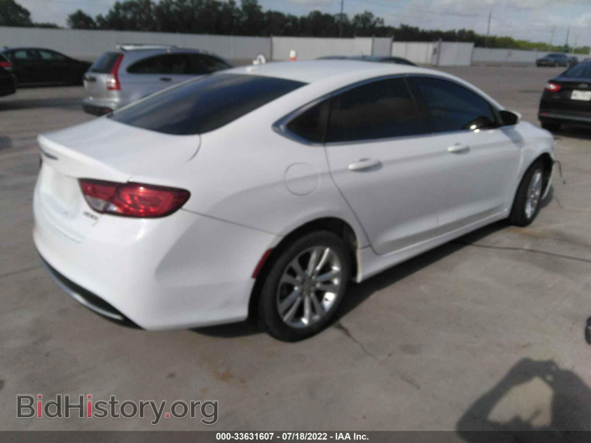 2015 CHRYSLER 200 - VIN: 1C3CCCAB3FN636885 - Фото 4