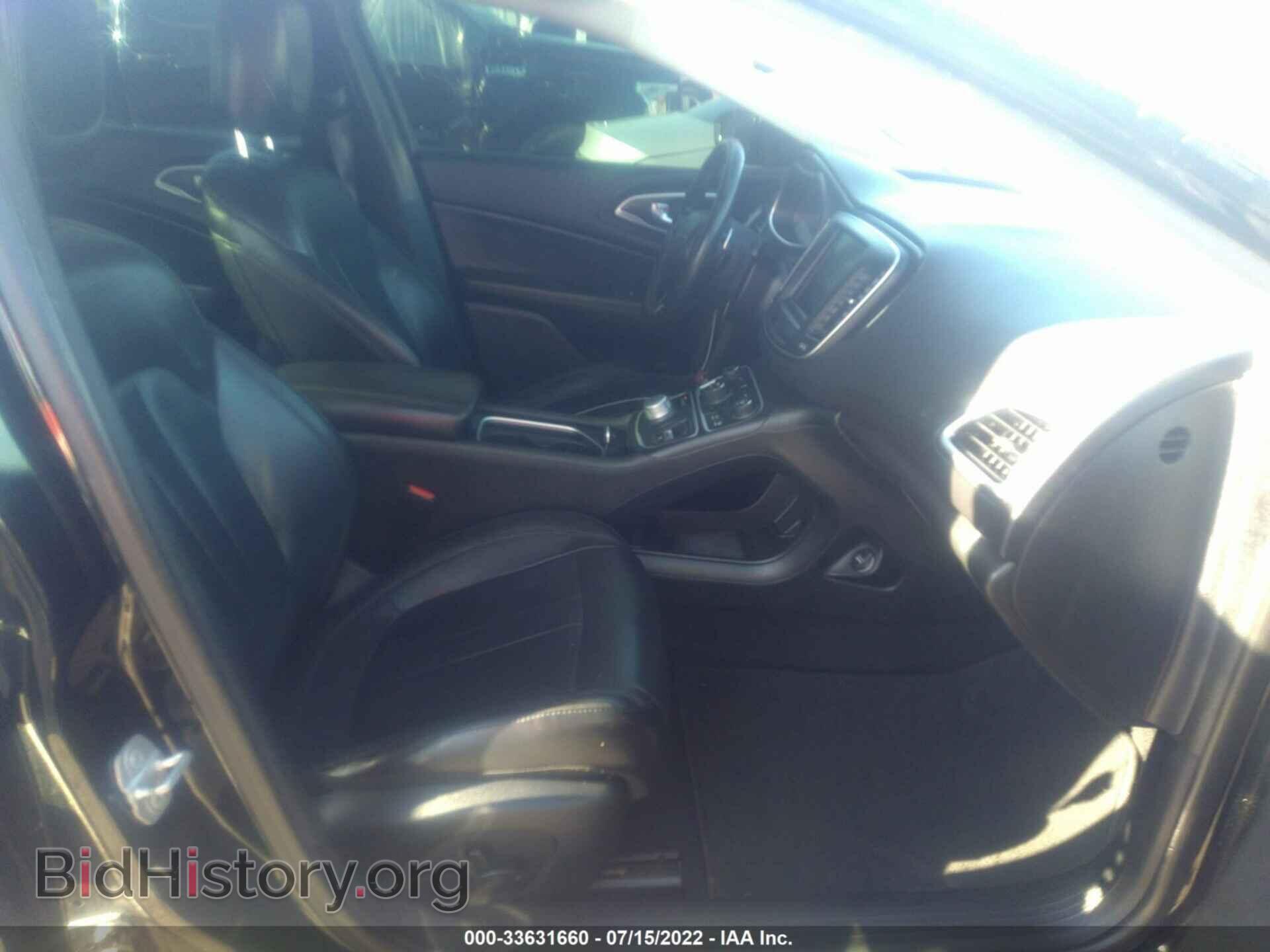 2015 CHRYSLER 200 - VIN: 1C3CCCEG8FN541082 - Фото 5