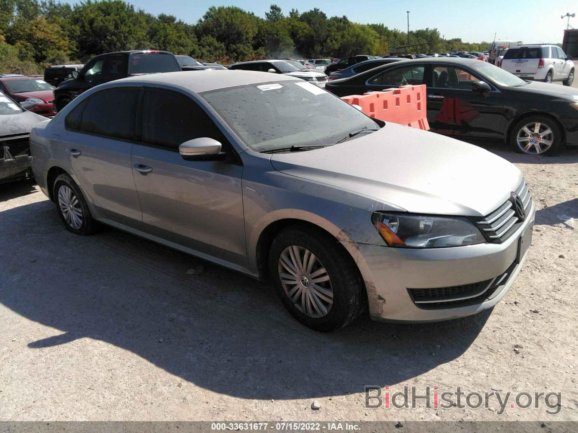 Photo 1VWAS7A38EC111222 - VOLKSWAGEN PASSAT 2014