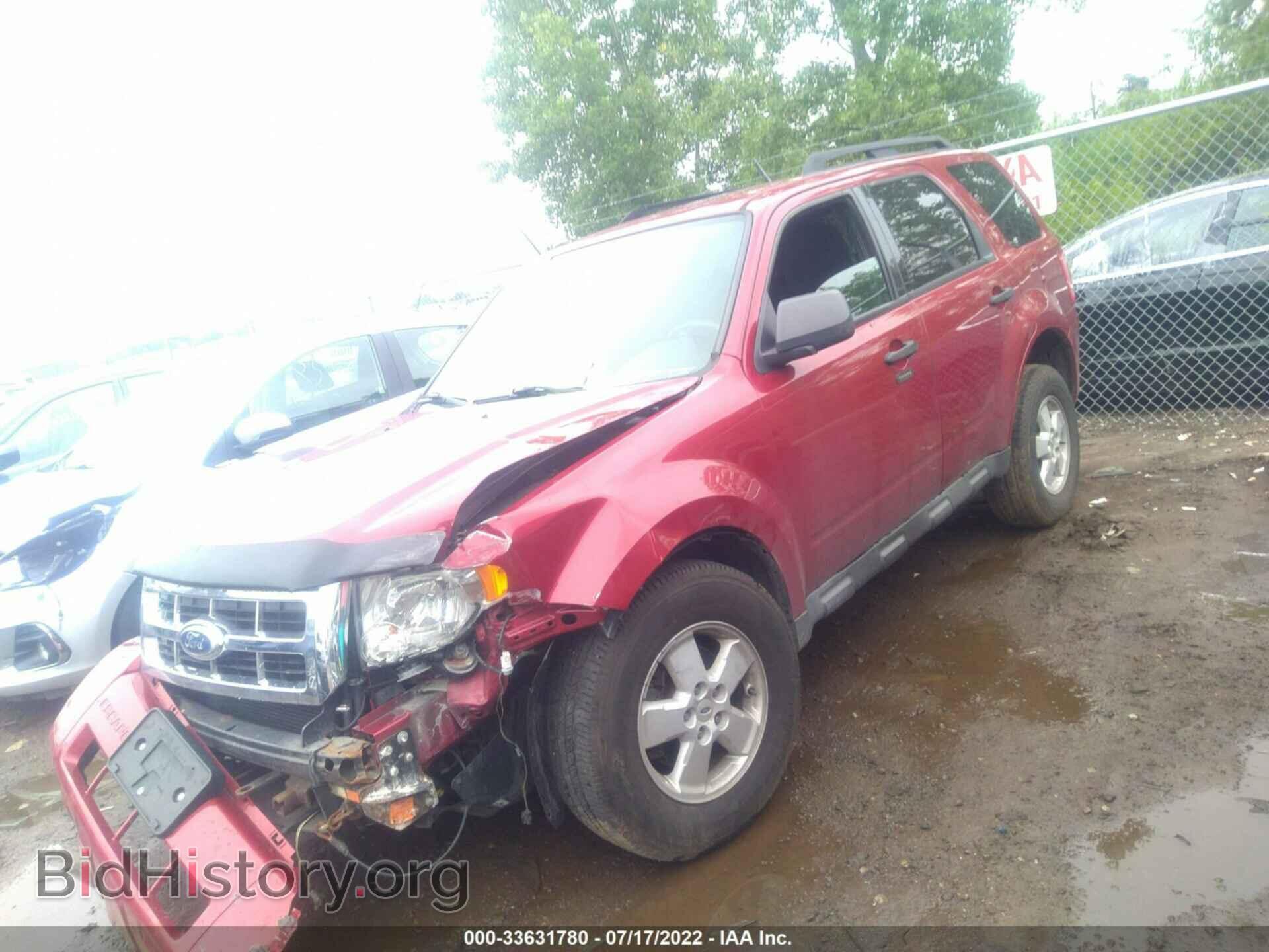 2010 FORD ESCAPE - VIN: 1FMCU0D72AKB78552 - Фото 2