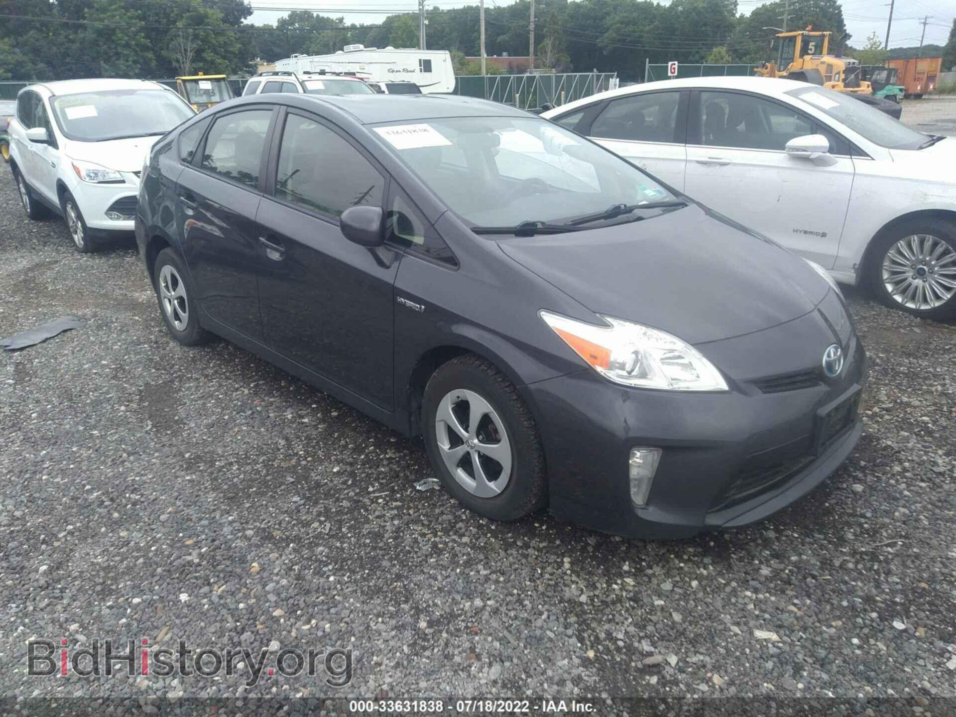 Фотография JTDKN3DU9E0363350 - TOYOTA PRIUS 2014