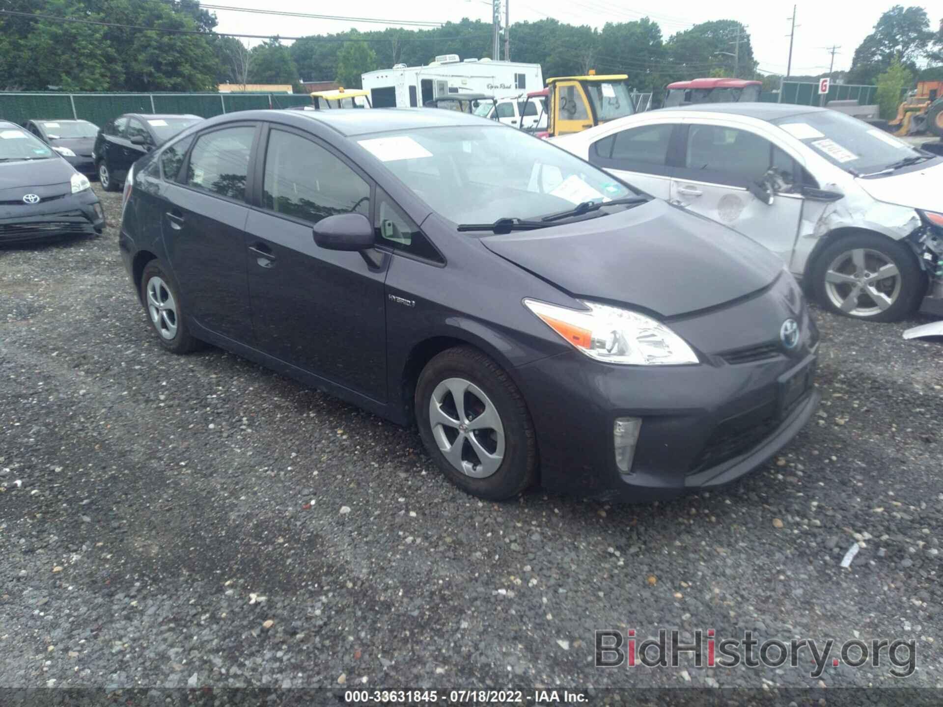 Photo JTDKN3DU3E0363991 - TOYOTA PRIUS 2014