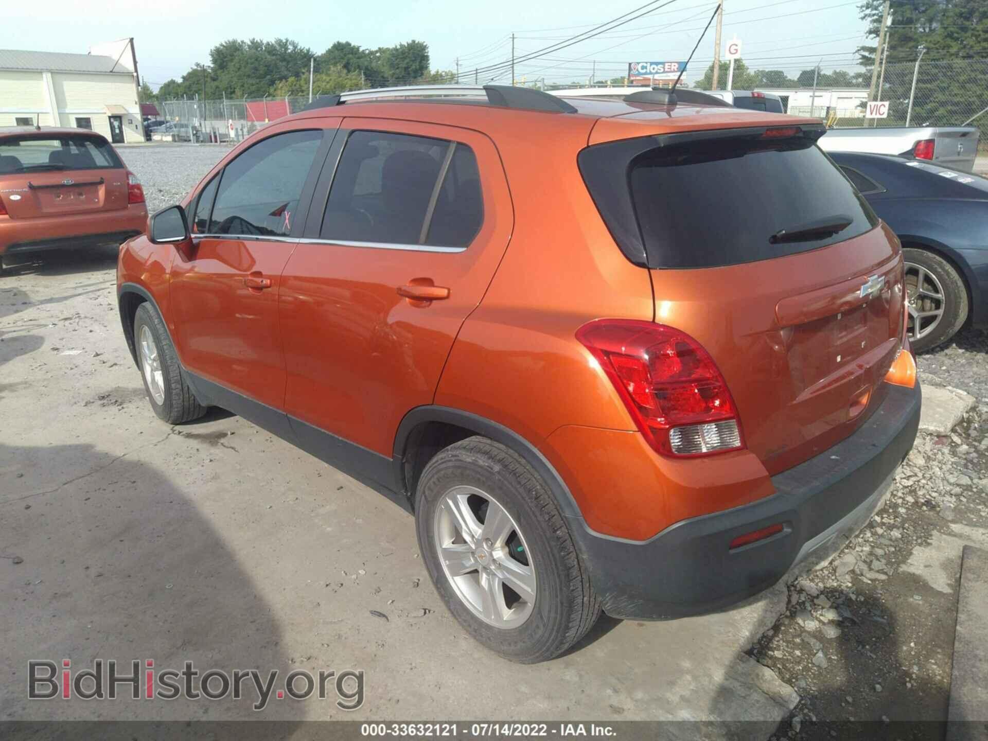 2015 CHEVROLET TRAX - VIN: KL7CJLSB2FB237464 - Фото 3