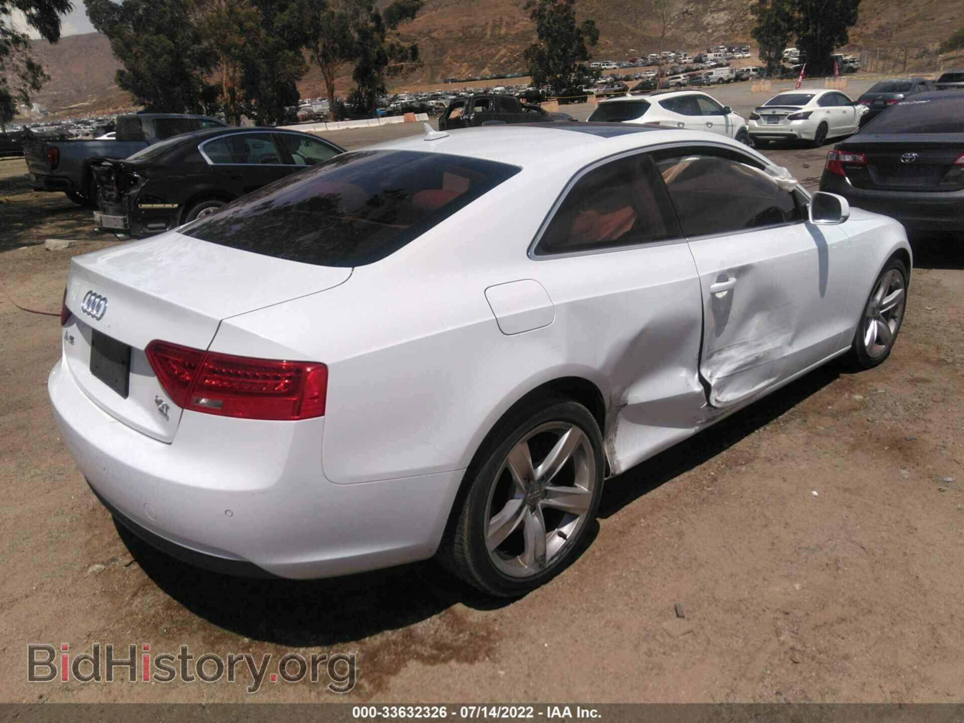 2013 AUDI A5 - VIN: WAULFAFR9DA060587 - Фото 4
