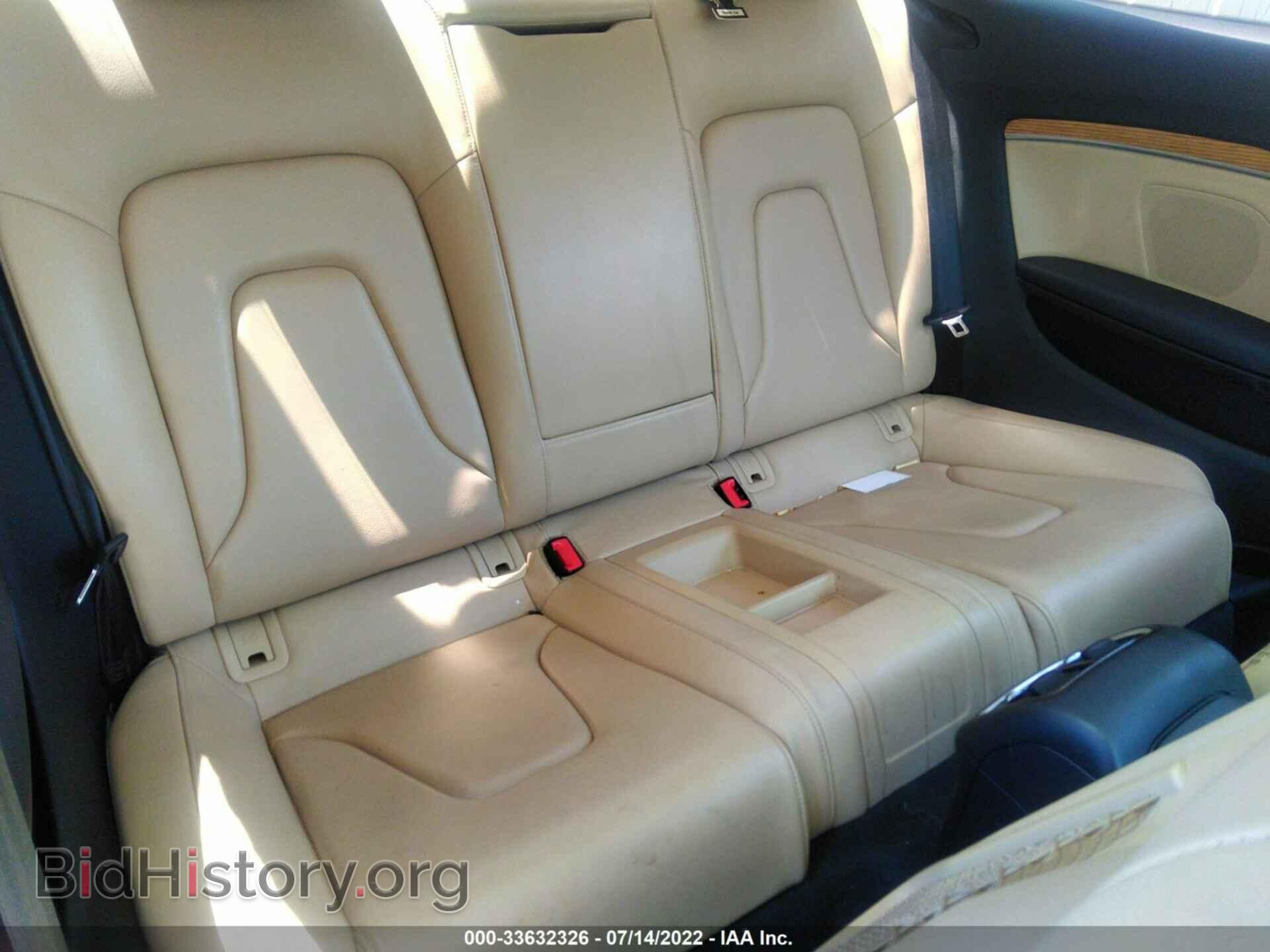 2013 AUDI A5 - VIN: WAULFAFR9DA060587 - Фото 8