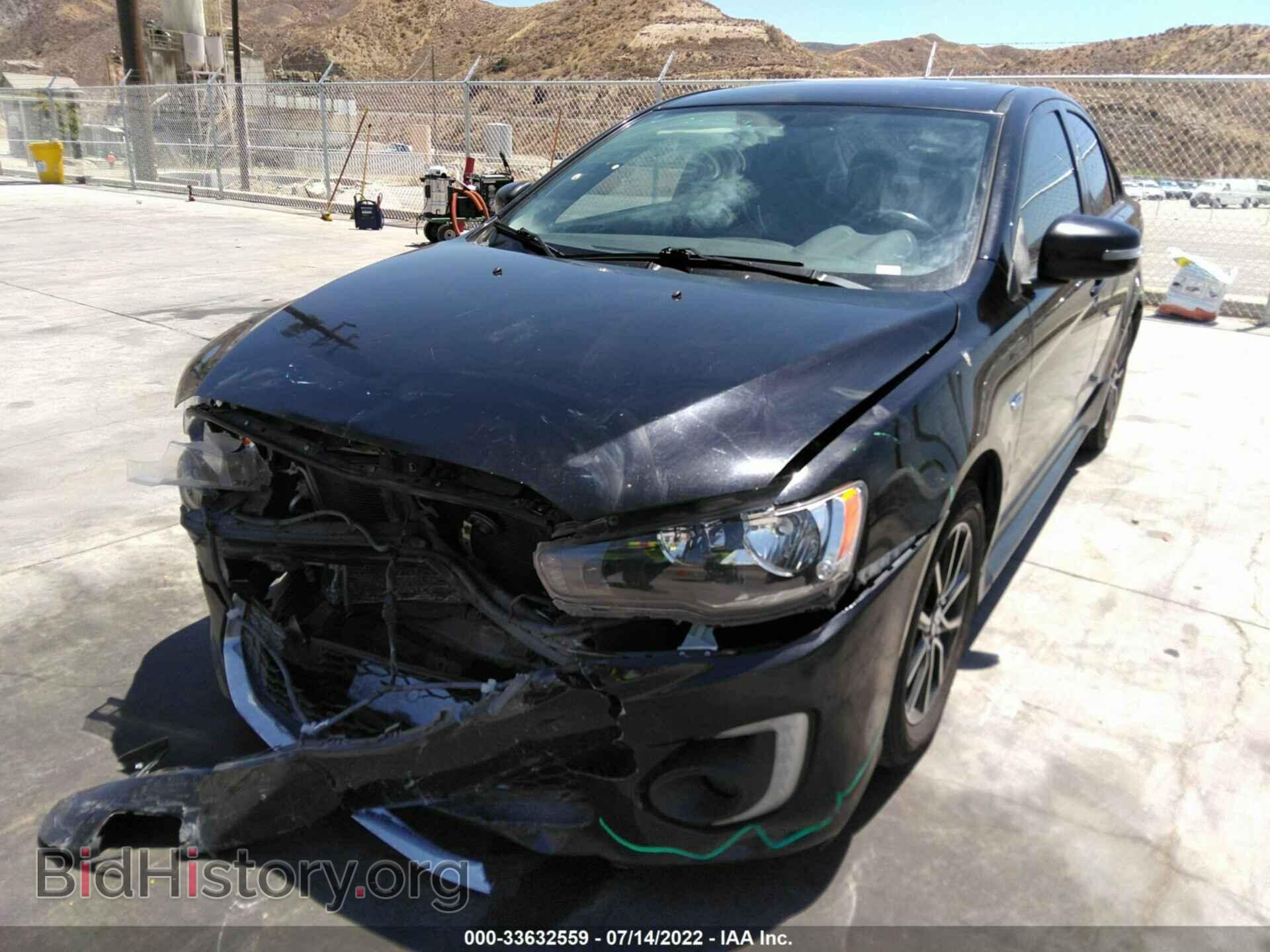 2017 MITSUBISHI LANCER - VIN: JA32U2FU5HU000940 - Фото 2