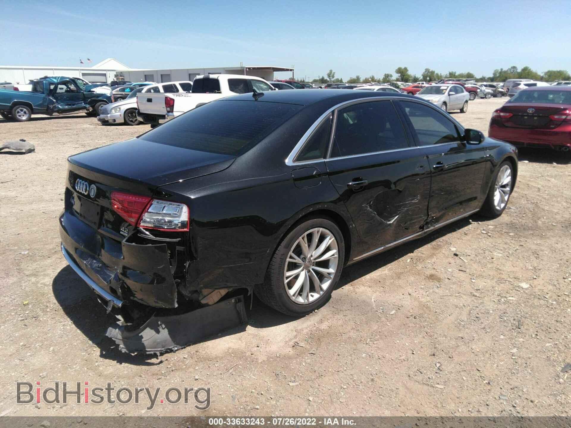 2012 AUDI A8 L - VIN: WAURVAFD6CN009864 - Photo 4