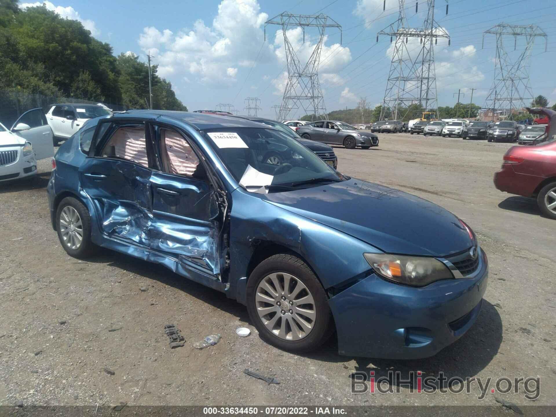 Photo JF1GH61698H807844 - SUBARU IMPREZA WAGON 2008