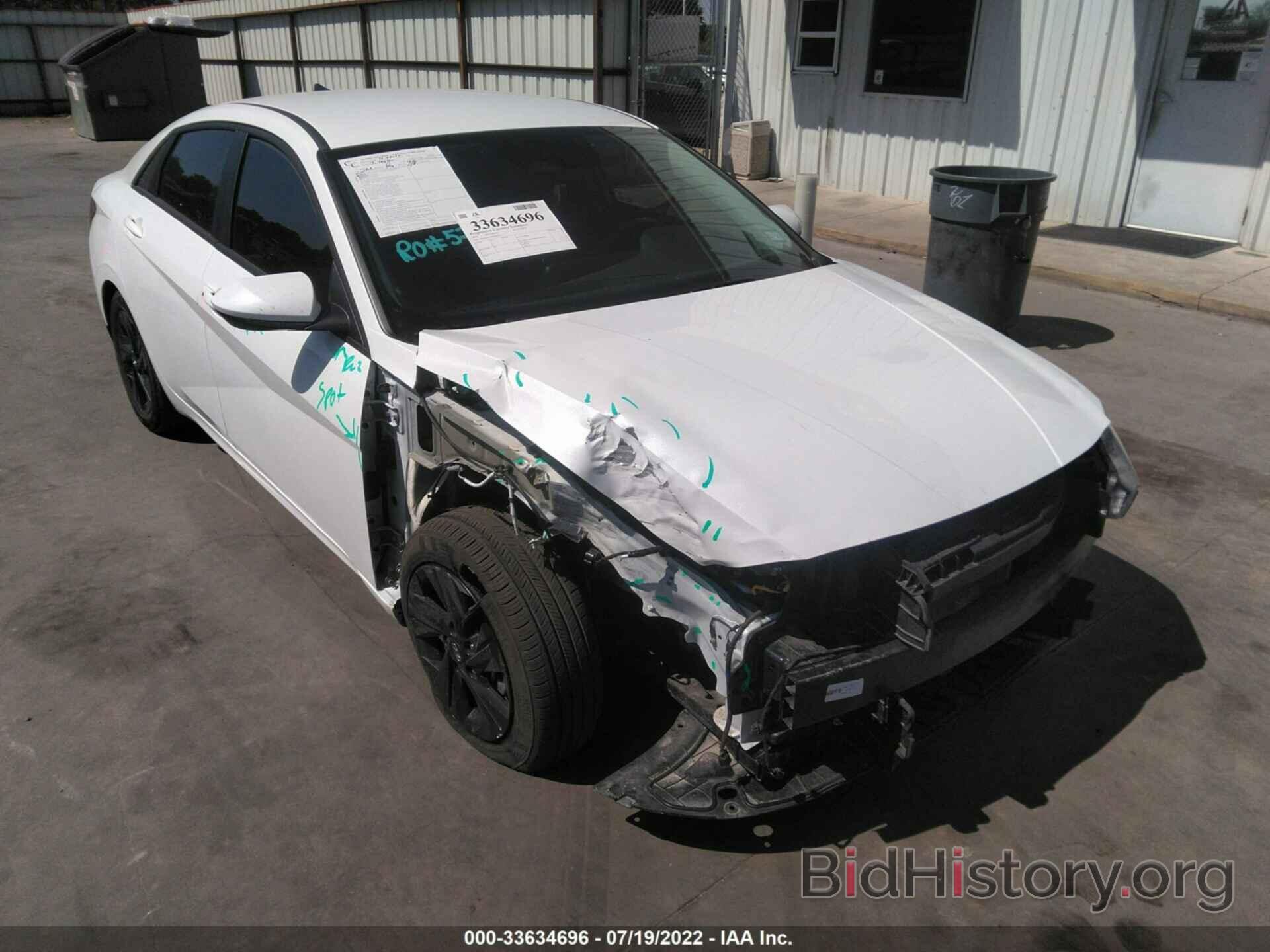 Photo 5NPLM4AG2NH056634 - HYUNDAI ELANTRA 2022