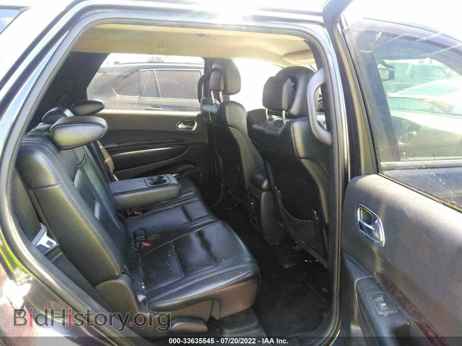 2013 DODGE DURANGO - VIN: 1C4RDHDG4DC553949 - Photo 8