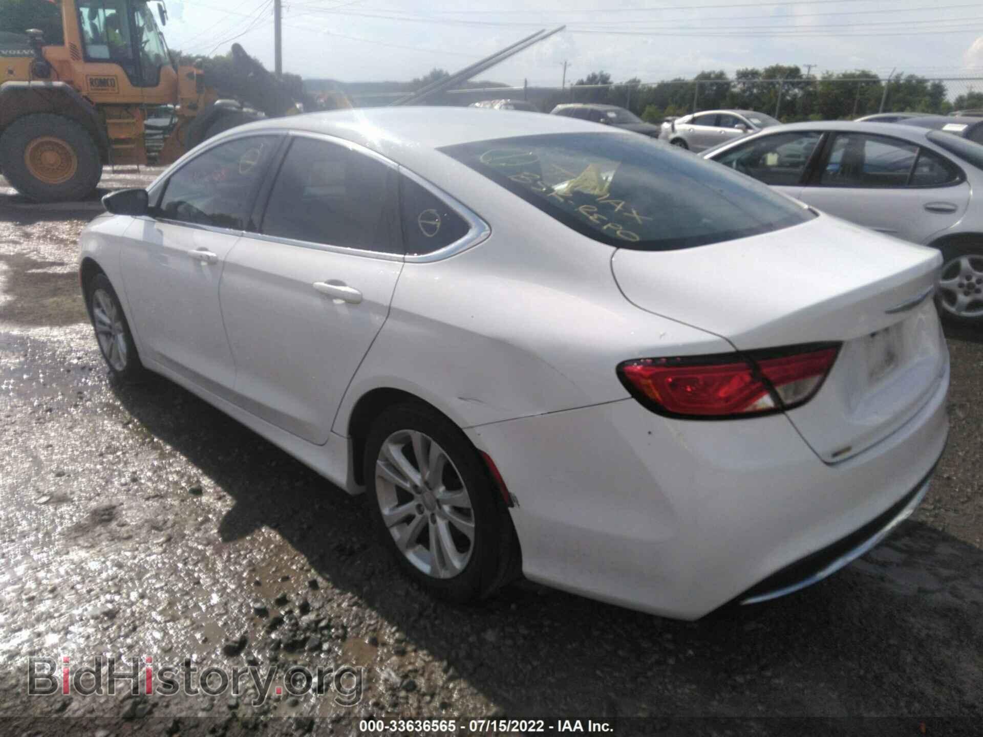 2015 CHRYSLER 200 - VIN: 1C3CCCAB7FN679318 - Фото 3