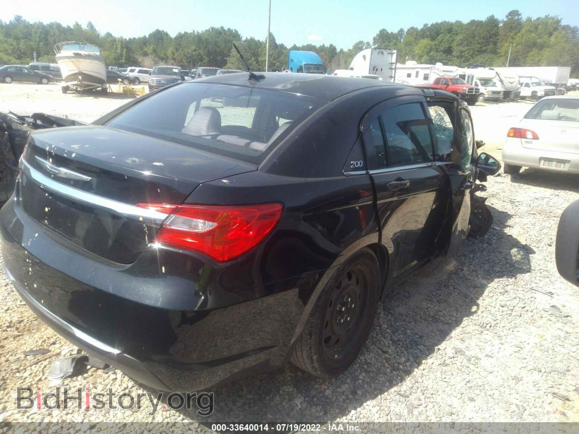 2013 CHRYSLER 200 - VIN: 1C3CCBAG6DN726969 - Фото 4