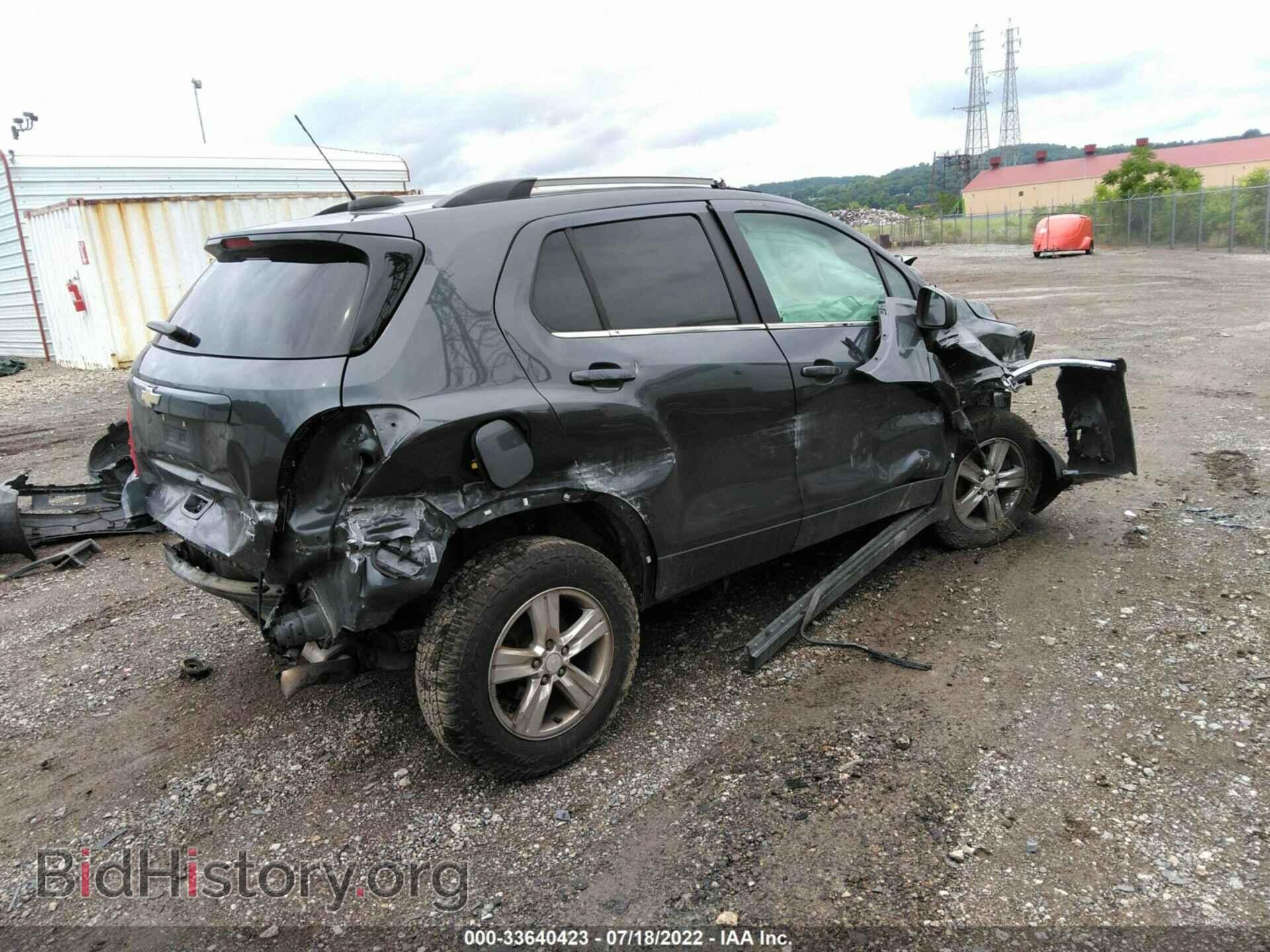 2016 CHEVROLET TRAX - VIN: 3GNCJPSB2GL262222 - Фото 4