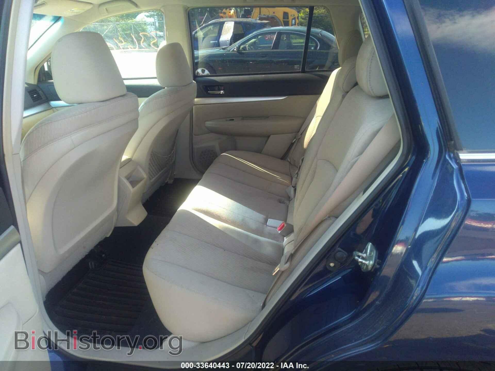 2011 SUBARU OUTBACK - VIN: 4S4BRBCC3B1396692 - Фото 8