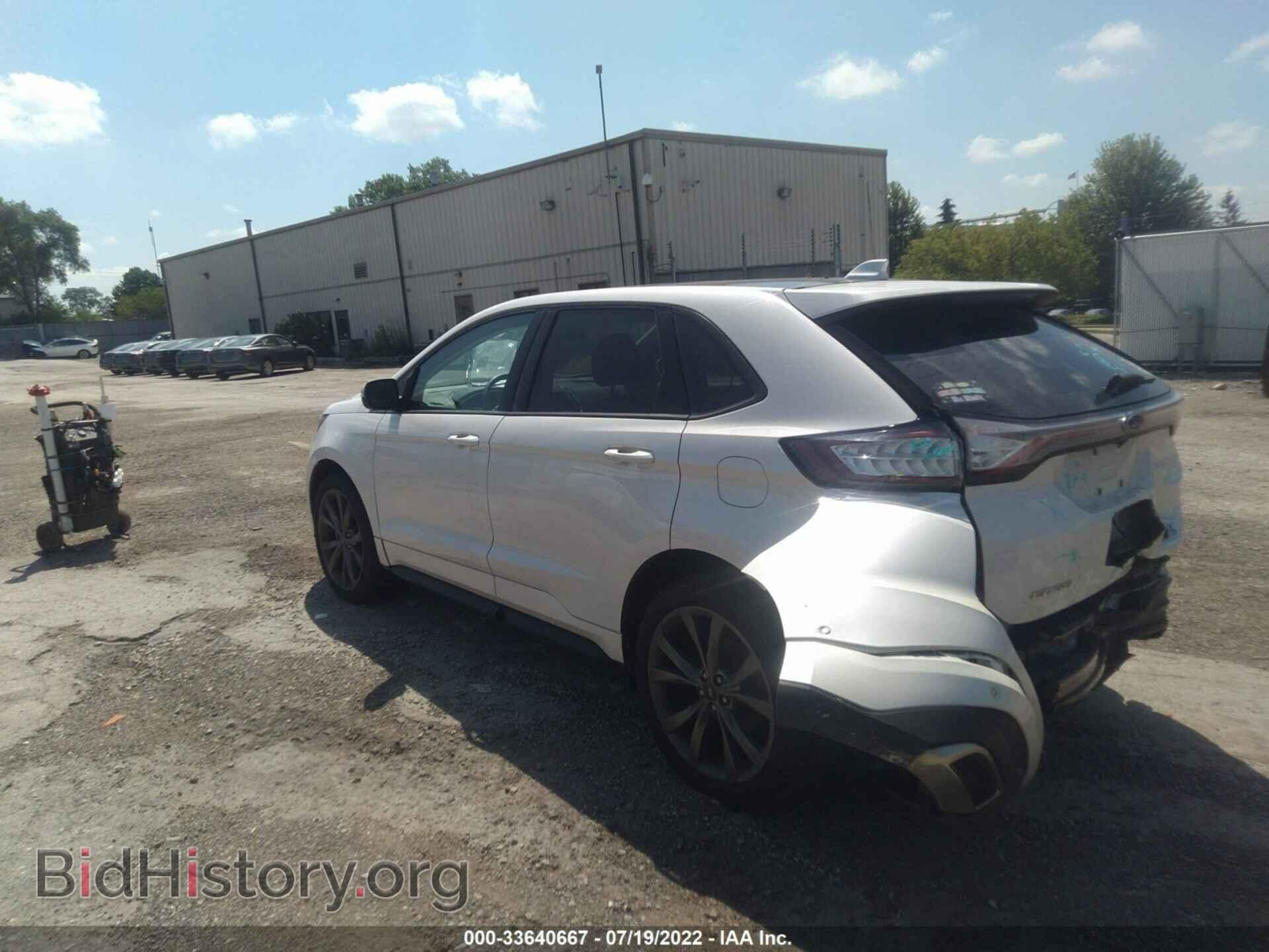 2016 FORD EDGE - VIN: 2FMPK4AP9GBC09950 - Фото 3