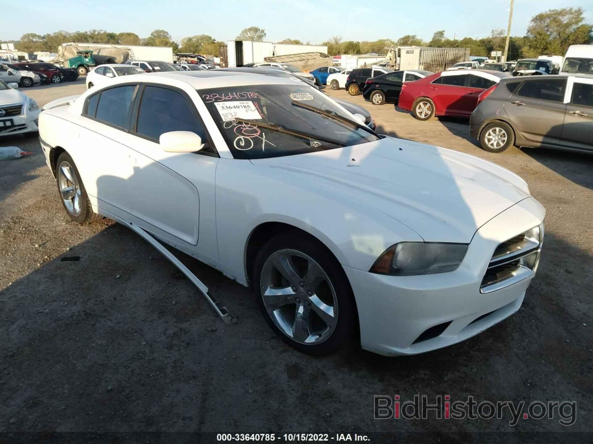 Photo 2C3CDXHG3DH555655 - DODGE CHARGER 2013