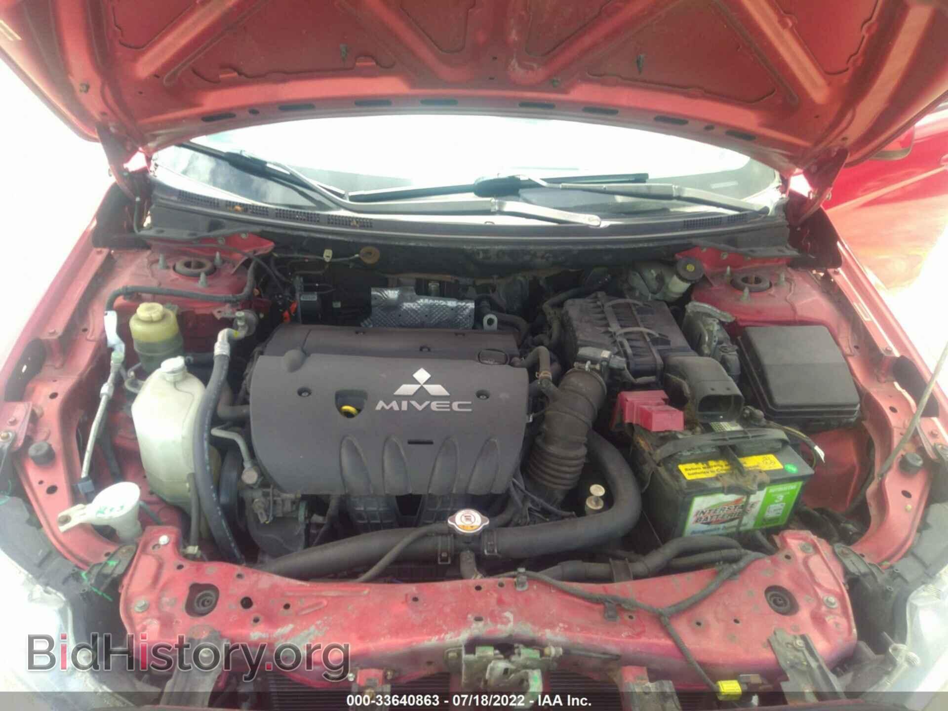 2008 MITSUBISHI LANCER - VIN: JA3AU26U28U041487 - Фото 10